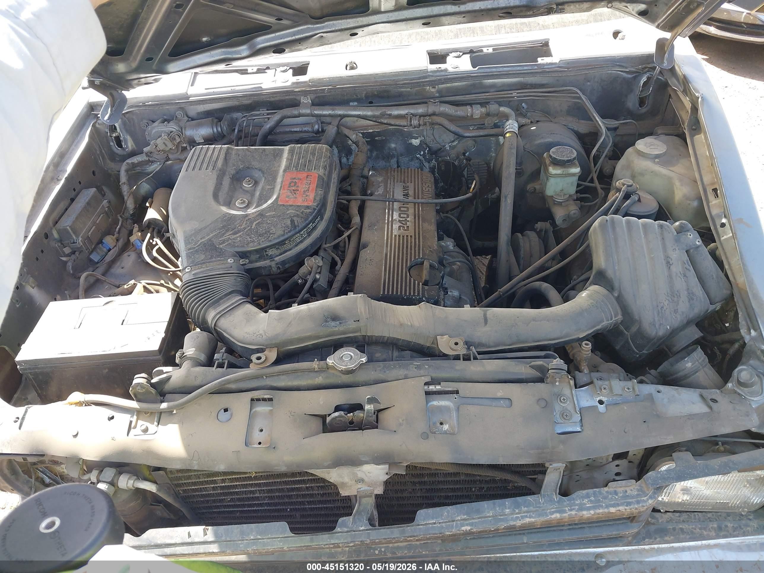 1990 Nissan D21 Short Bed Темно-бордовый vin: 1N6SD11S6LC323309