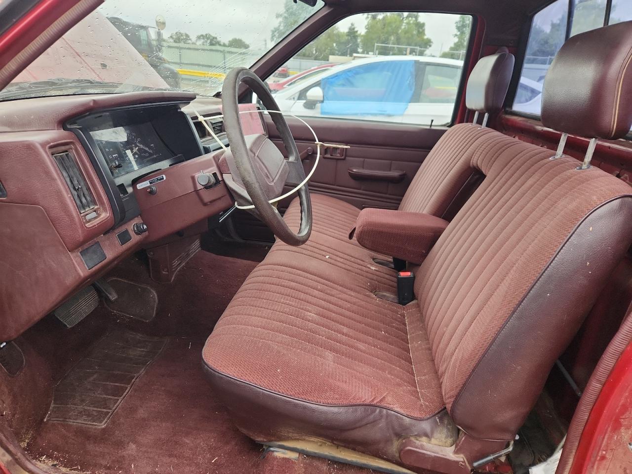 1990 Nissan D21 Short Bed Red vin: 1N6SD11S6LC370064
