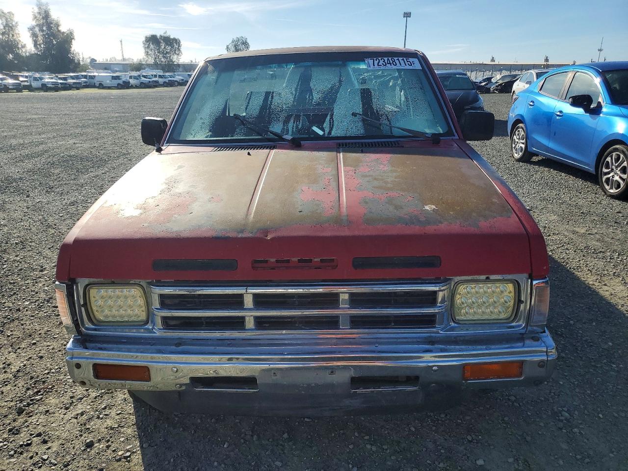 1990 Nissan D21 Short Bed Red vin: 1N6SD11S6LC396924
