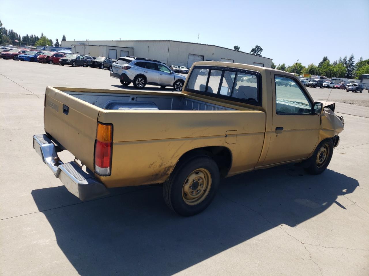1990 Nissan D21 Short Bed Gold vin: 1N6SD11S6LC425144