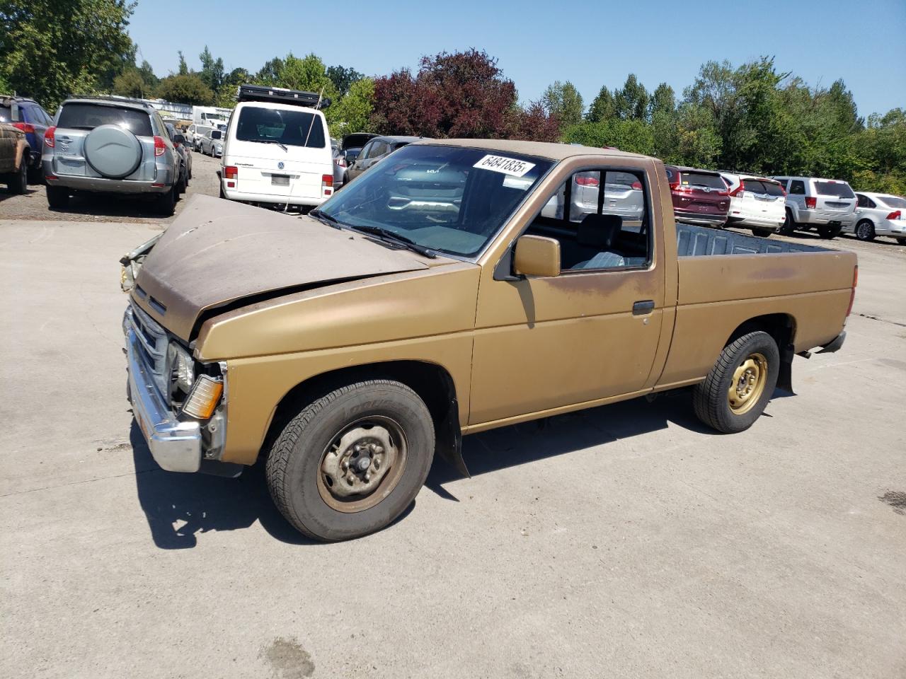 1990 Nissan D21 Short Bed Gold vin: 1N6SD11S6LC425144