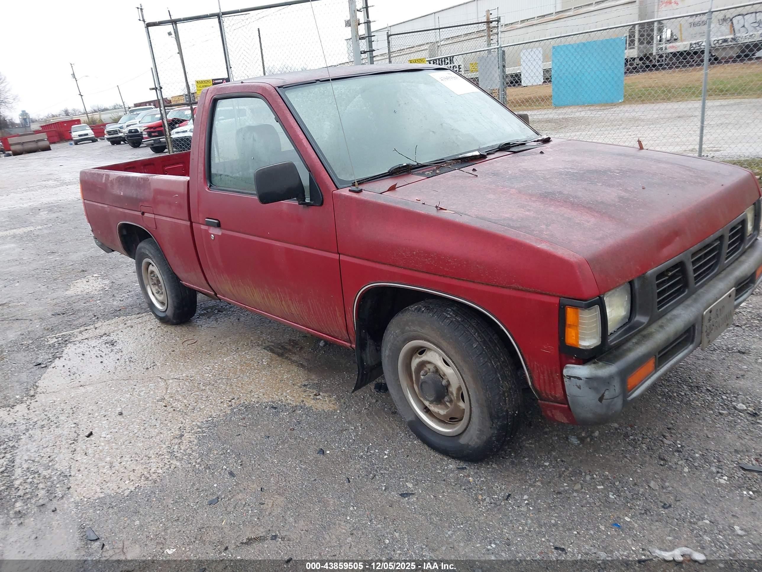 1993 Nissan Truck Short Wheelbase Red vin: 1N6SD11S6PC320786