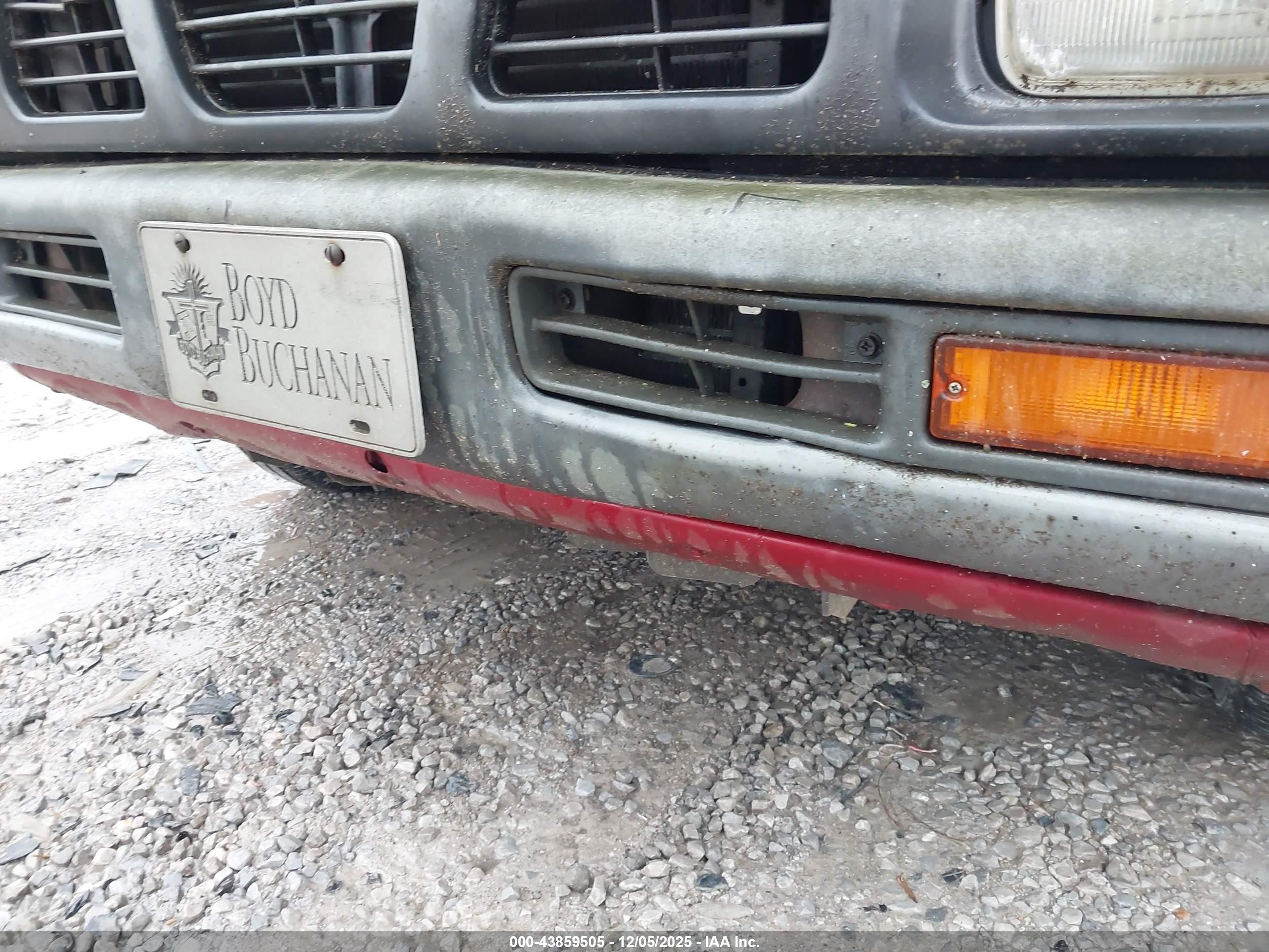 1993 Nissan Truck Short Wheelbase Red vin: 1N6SD11S6PC320786