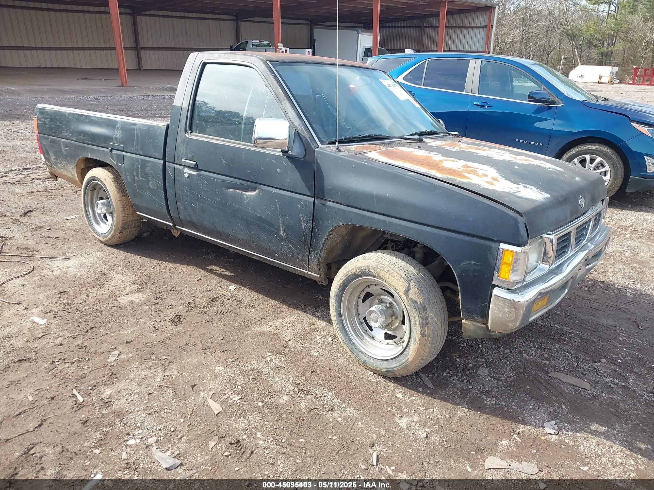 1995 Nissan Truck E/xe Black vin: 1N6SD11S6SC439799