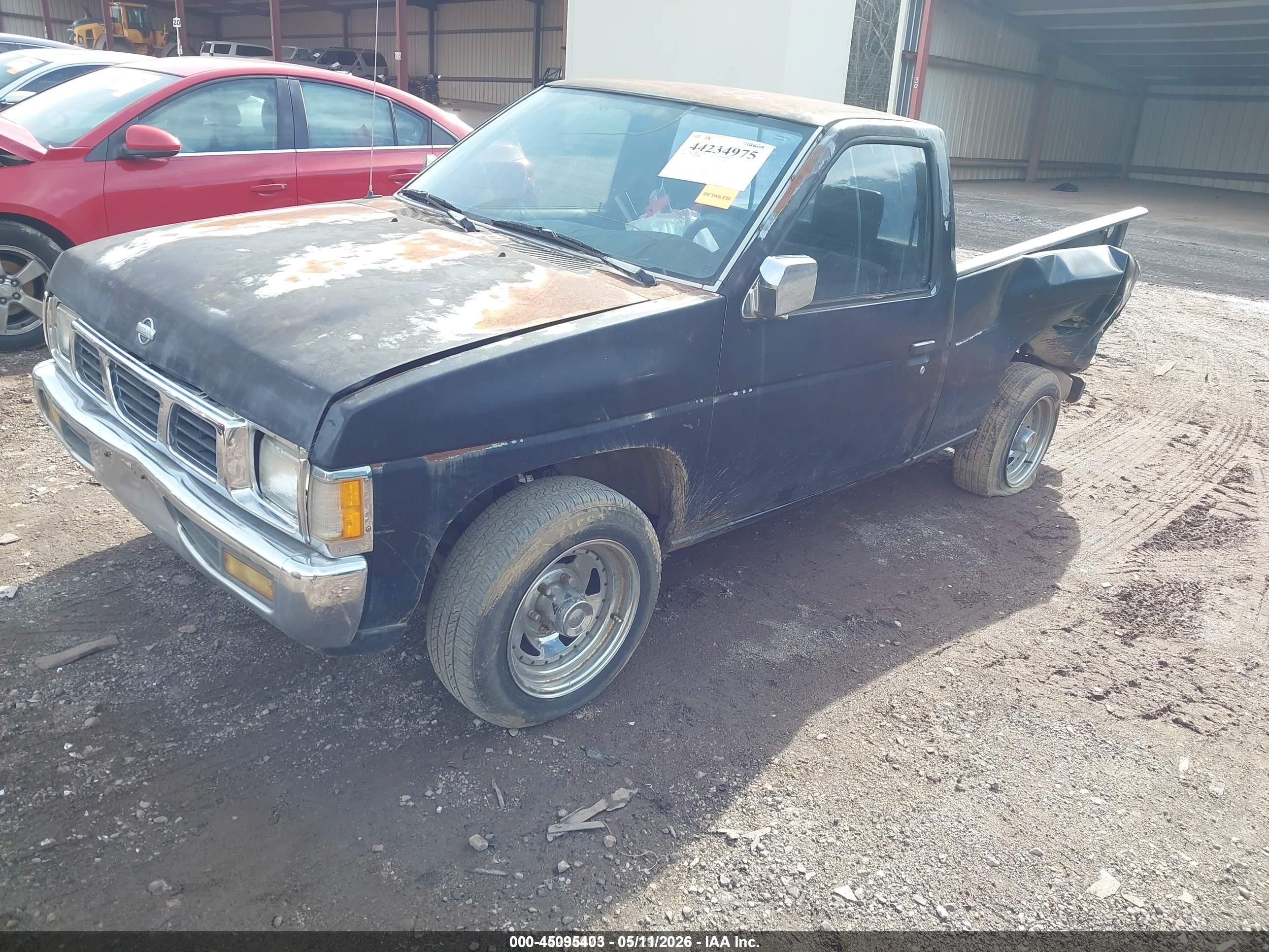 1995 Nissan Truck E/xe Black vin: 1N6SD11S6SC439799