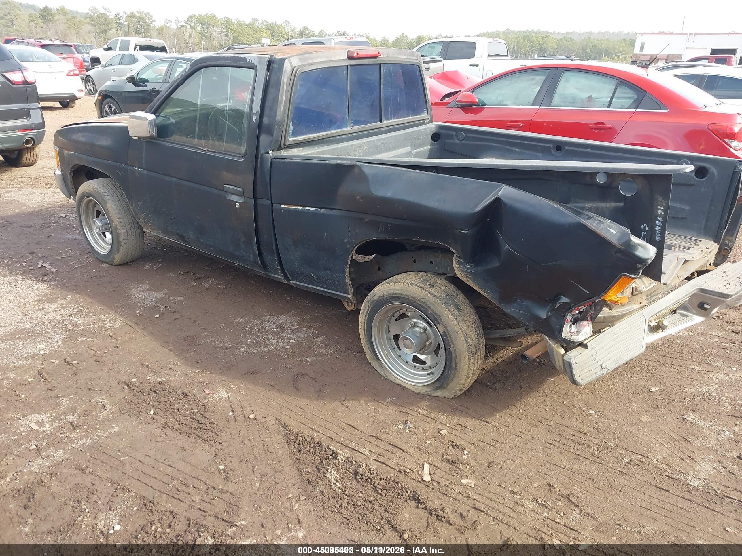 1995 Nissan Truck E/xe Black vin: 1N6SD11S6SC439799
