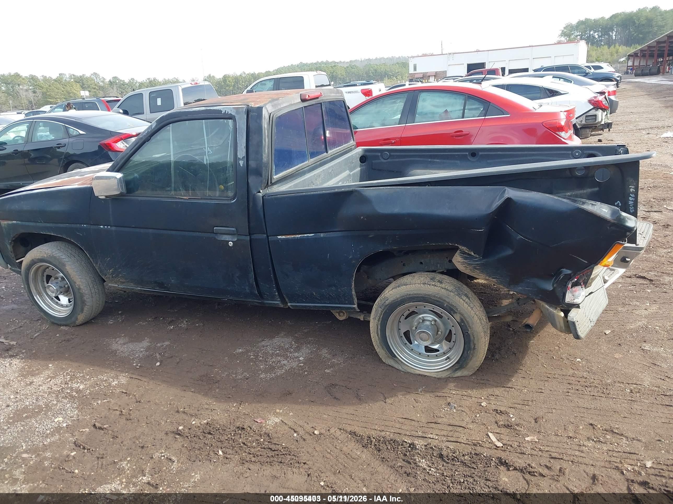 1995 Nissan Truck E/xe Black vin: 1N6SD11S6SC439799