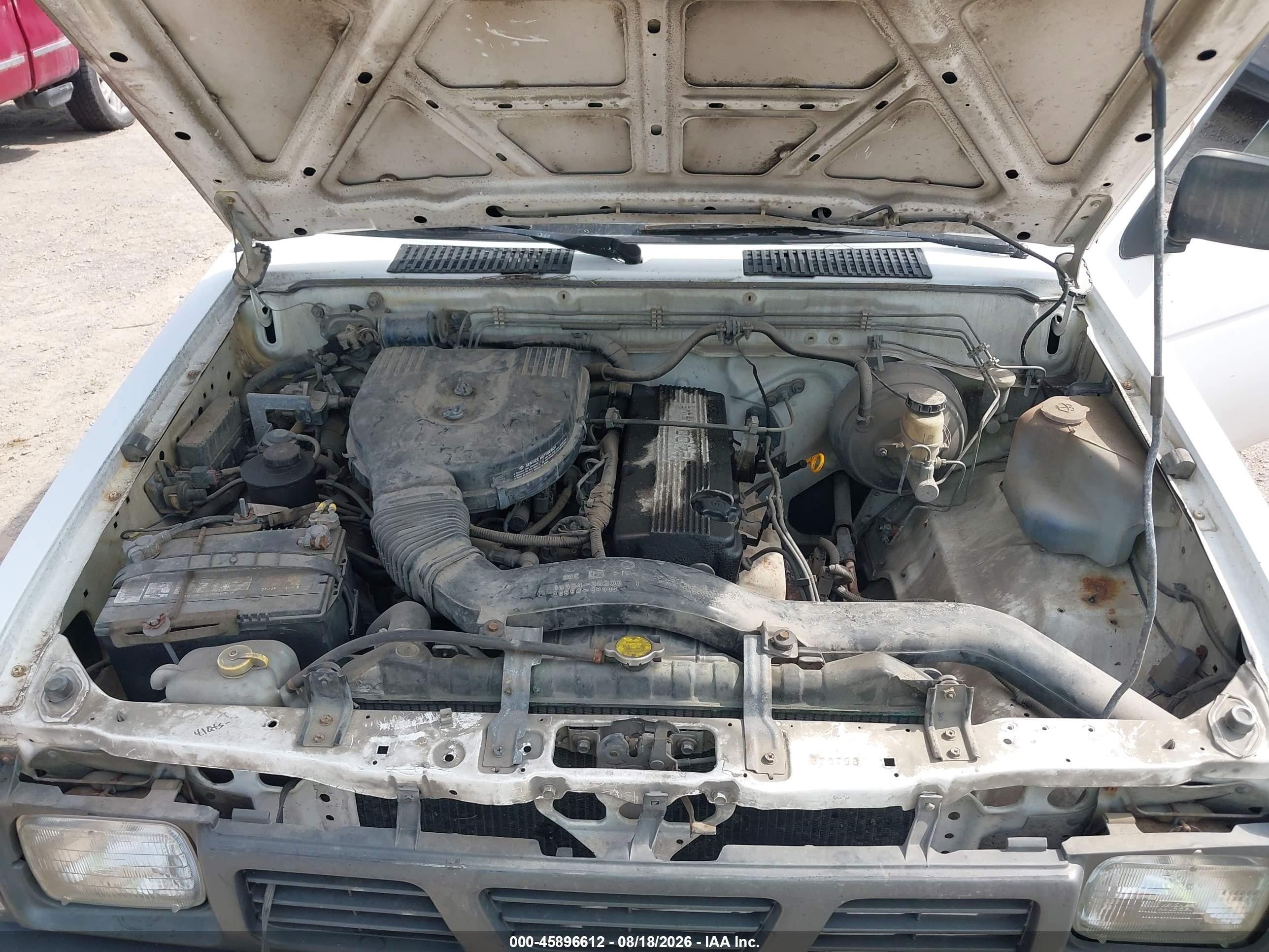 1996 Nissan Truck Xe White vin: 1N6SD11S6TC320796