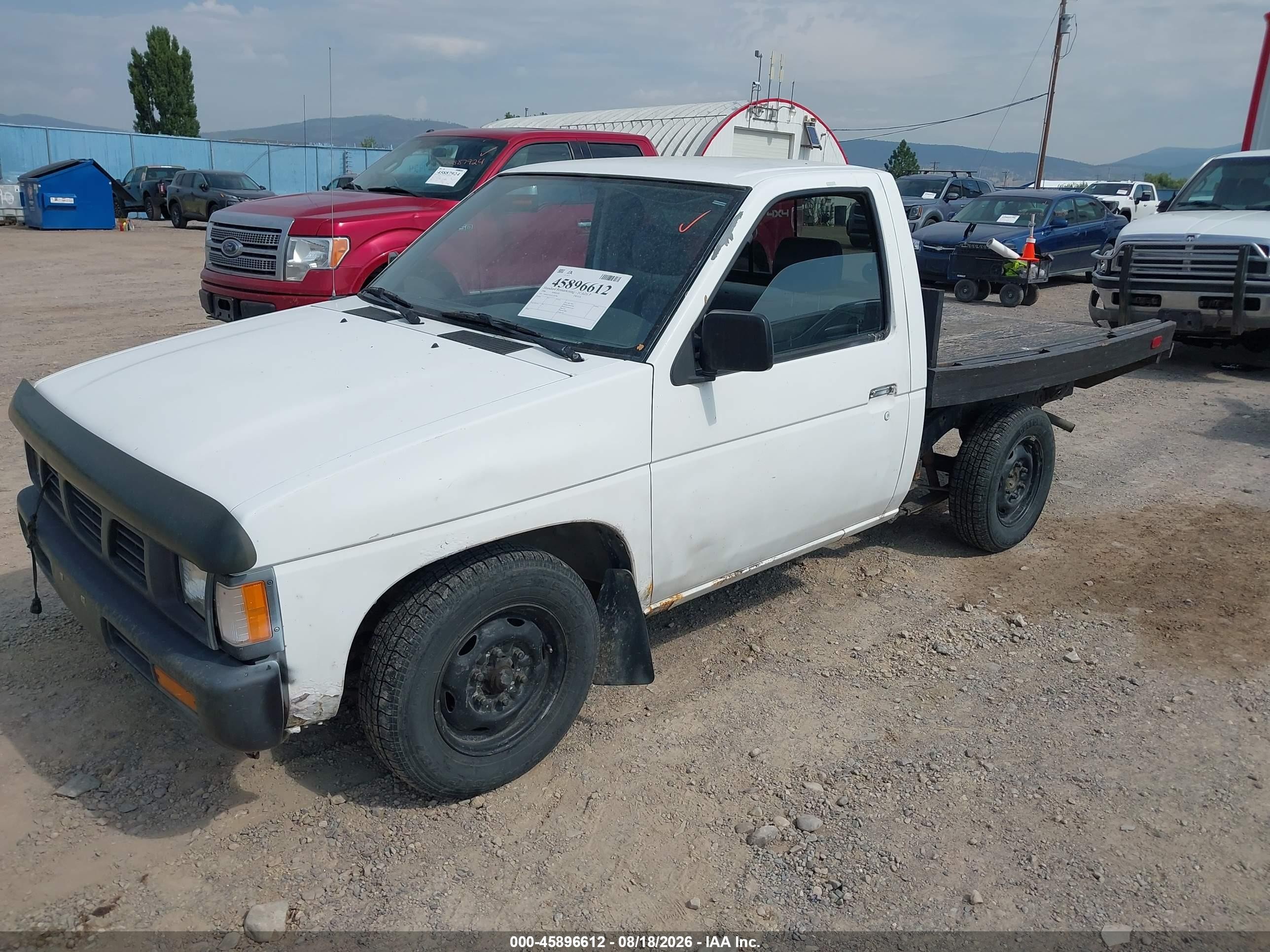 1996 Nissan Truck Xe White vin: 1N6SD11S6TC320796