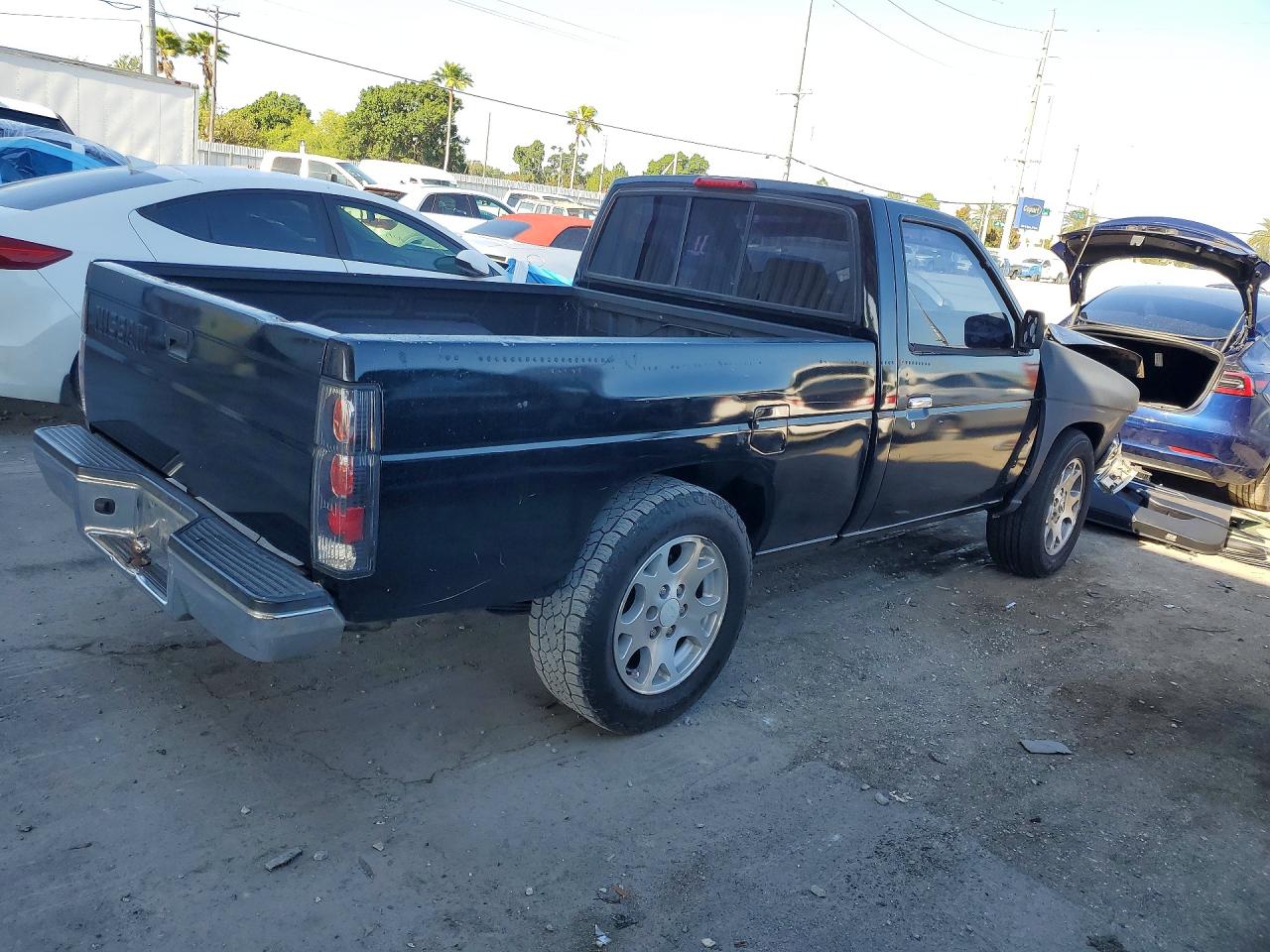 1997 Nissan Truck Base Black vin: 1N6SD11S6VC338542
