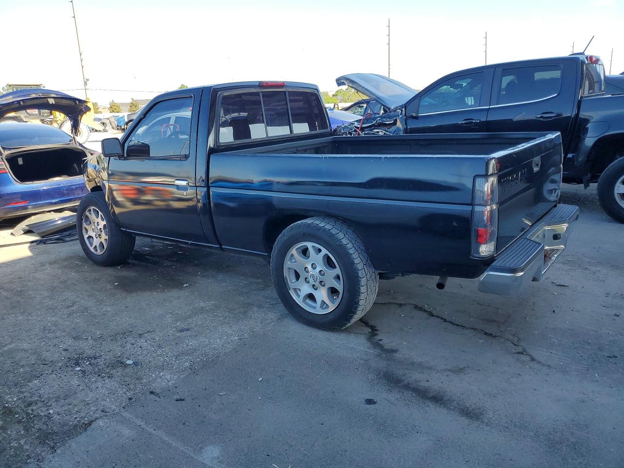 1997 Nissan Truck Base Black vin: 1N6SD11S6VC338542