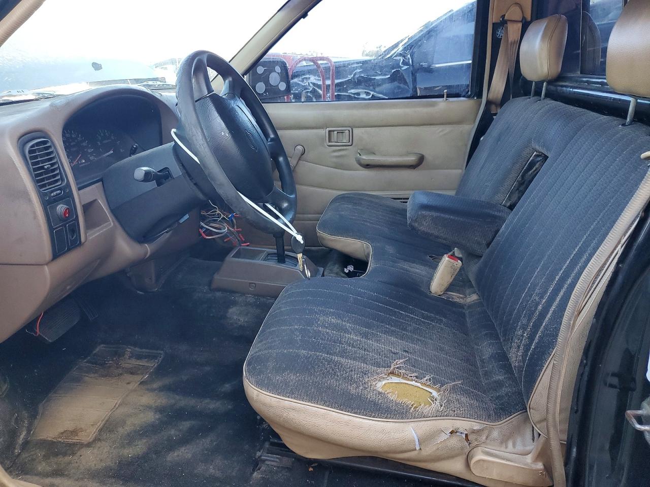 1997 Nissan Truck Base Black vin: 1N6SD11S6VC338542