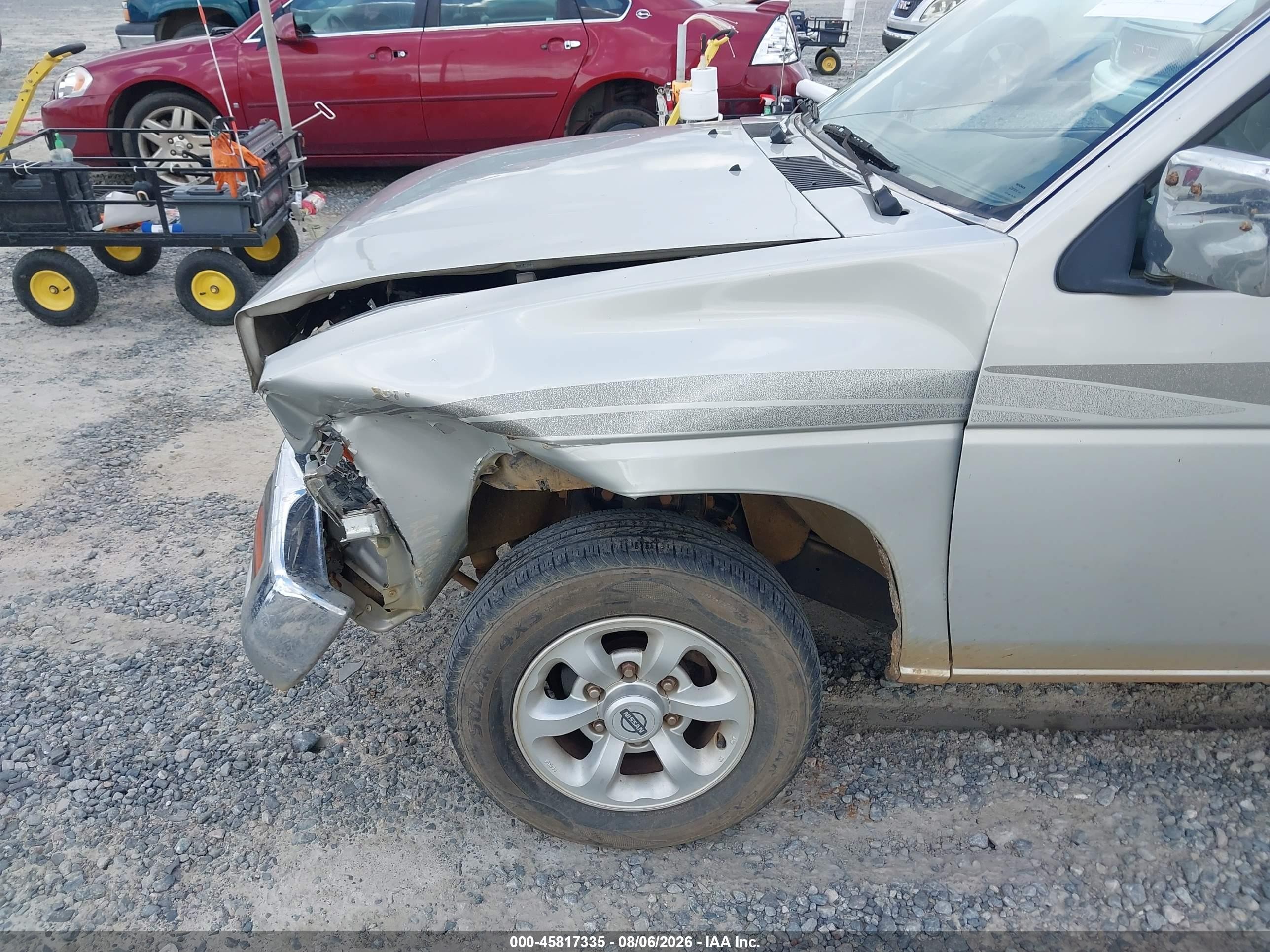 1997 Nissan 4x2 Truck Xe Silver vin: 1N6SD11S6VC425261