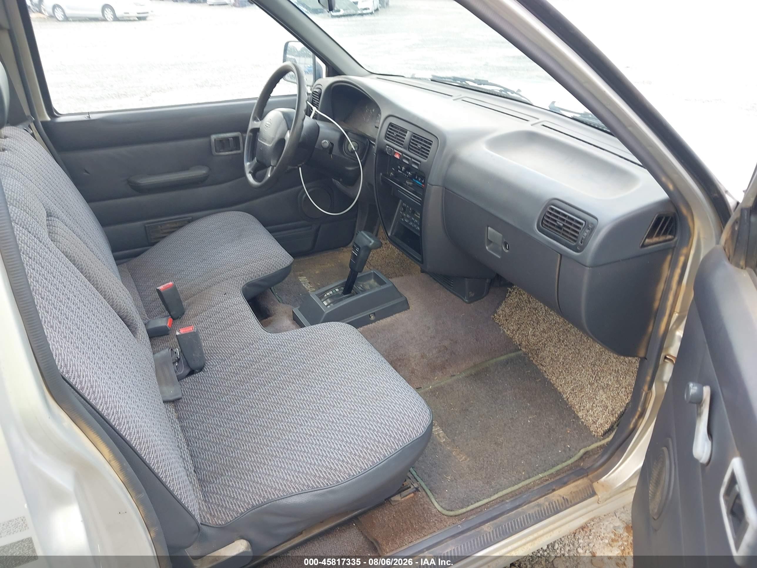 1997 Nissan 4x2 Truck Xe Silver vin: 1N6SD11S6VC425261