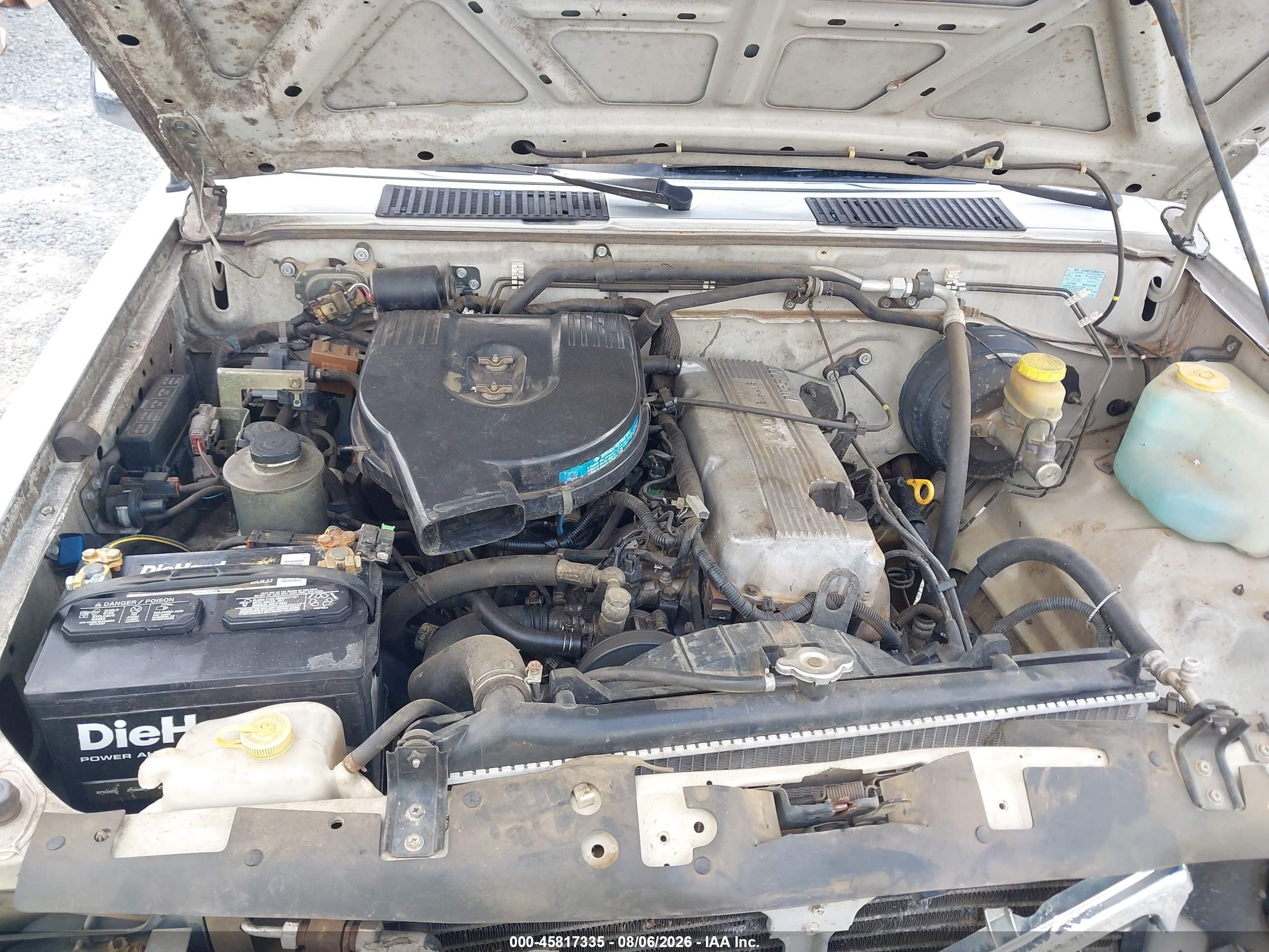 1997 Nissan 4x2 Truck Xe Silver vin: 1N6SD11S6VC425261