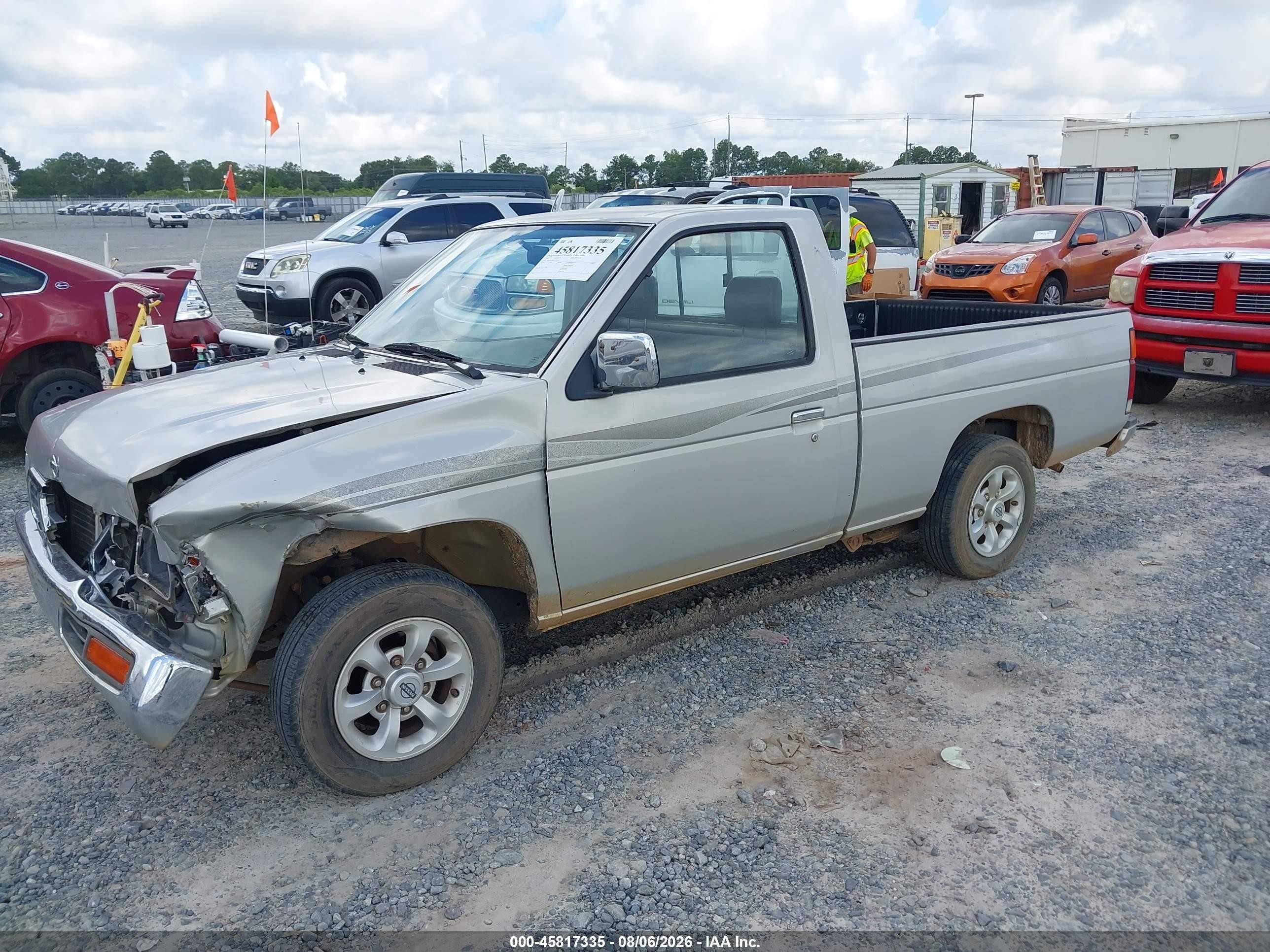 1997 Nissan 4x2 Truck Xe Silver vin: 1N6SD11S6VC425261