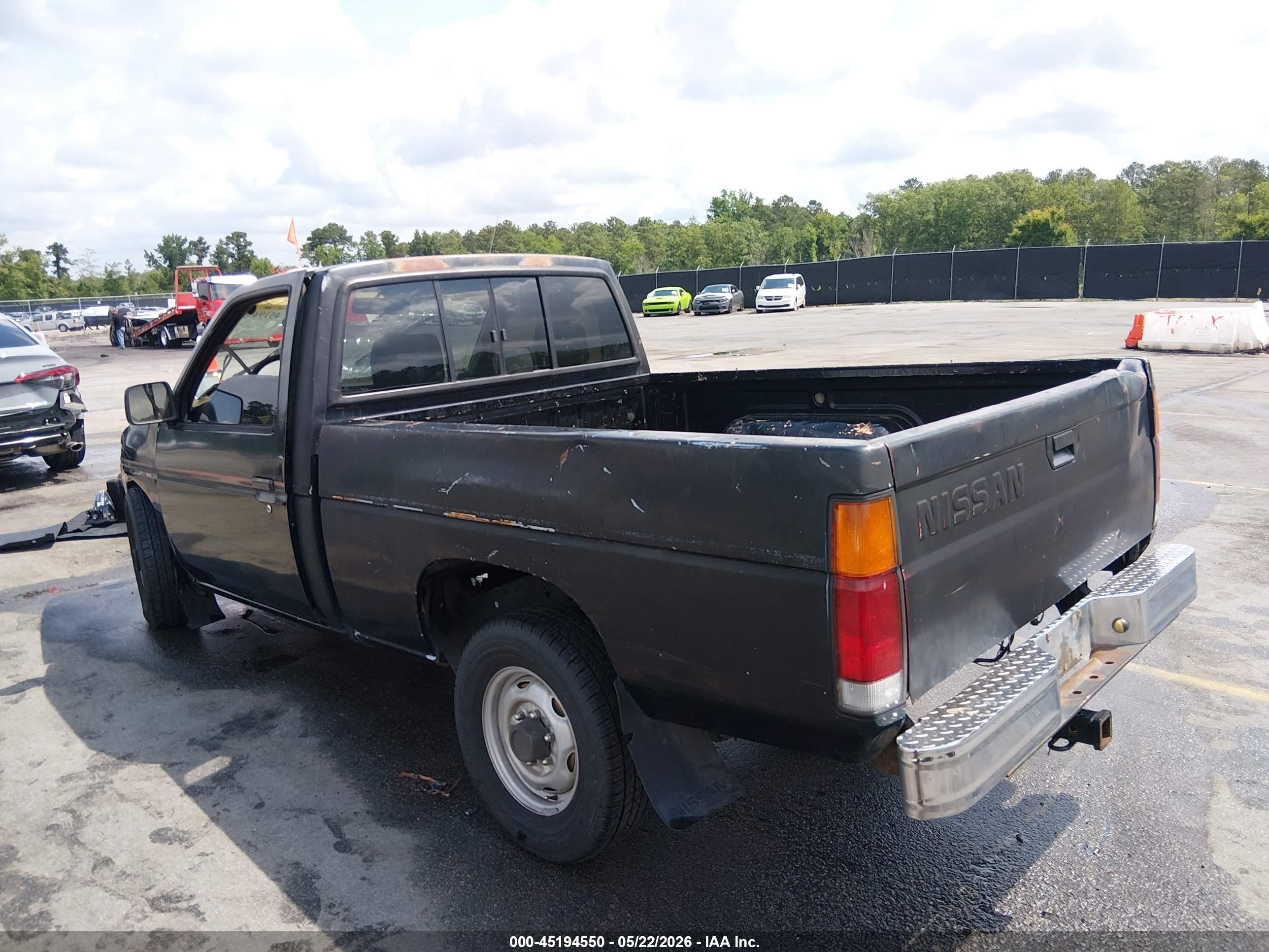 1990 Nissan D21 Short Bed Черный vin: 1N6SD11S7LC425332