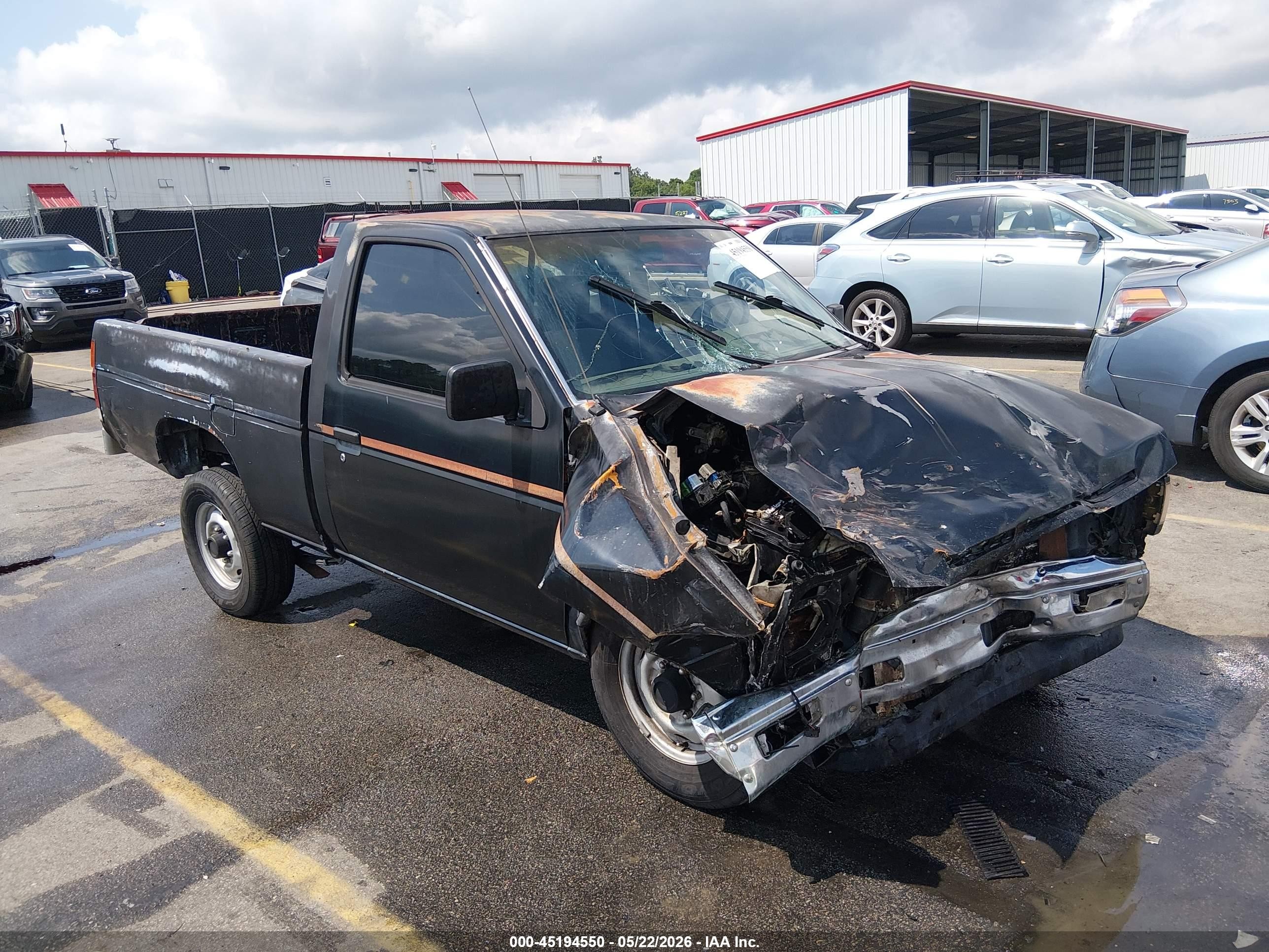 1990 Nissan D21 Short Bed Черный vin: 1N6SD11S7LC425332