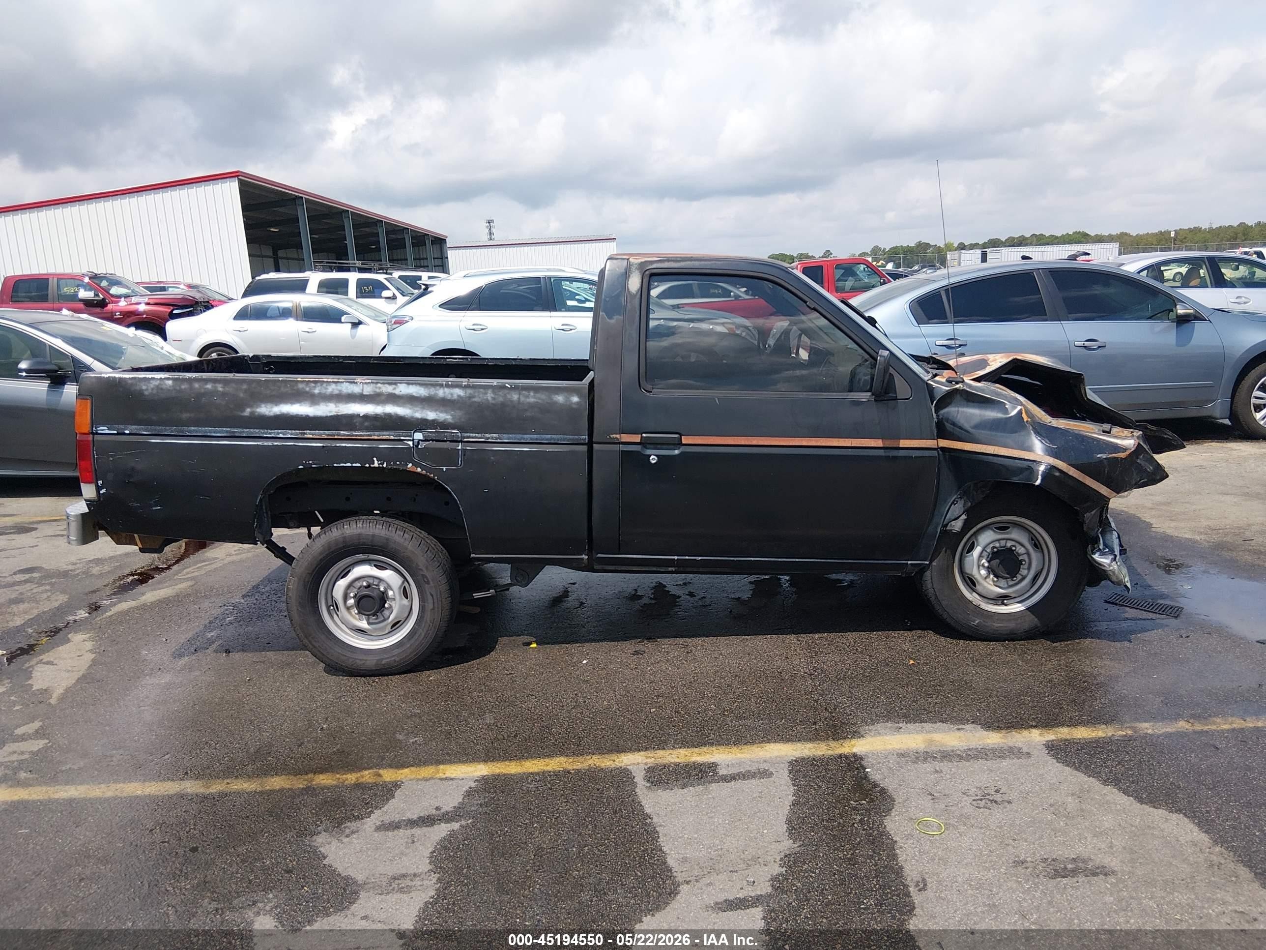 1990 Nissan D21 Short Bed Черный vin: 1N6SD11S7LC425332