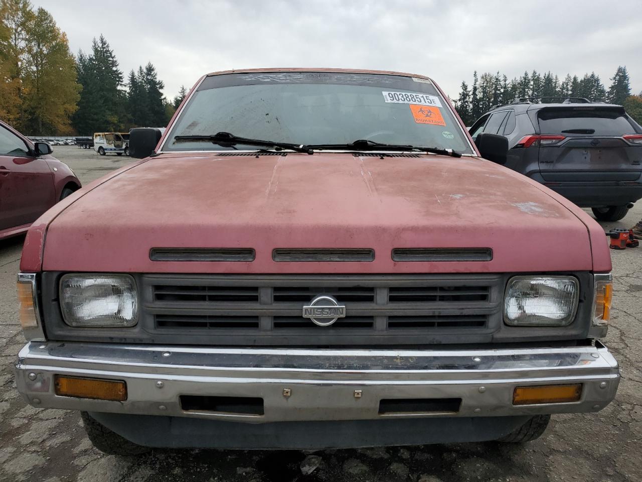 1991 Nissan Truck Short Wheelbase Red vin: 1N6SD11S7MC369006