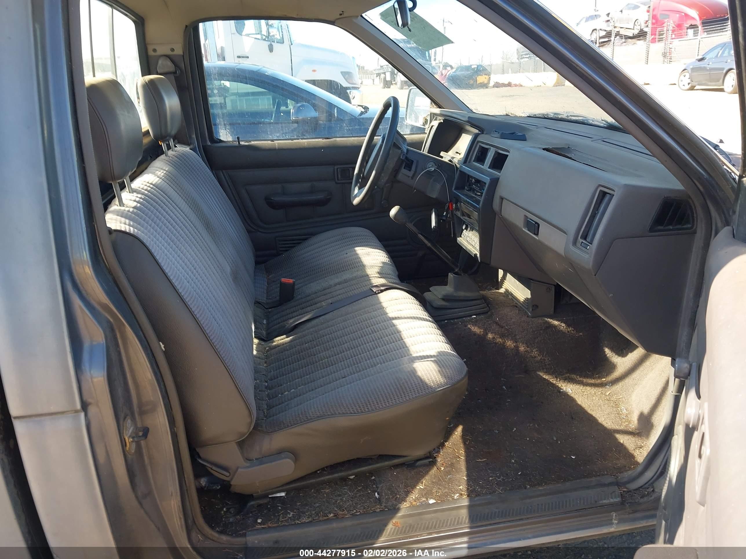 1991 Nissan Truck Short Wheelbase Gray vin: 1N6SD11S7MC390454