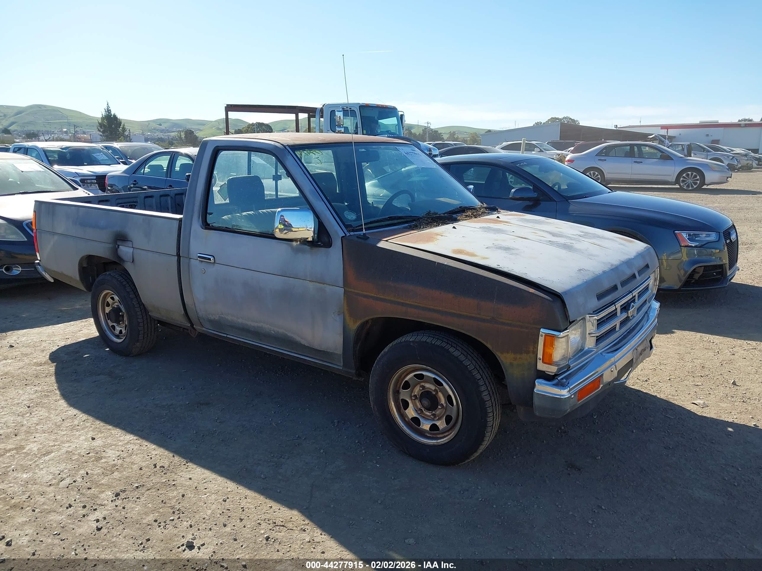 1991 Nissan Truck Short Wheelbase Gray vin: 1N6SD11S7MC390454