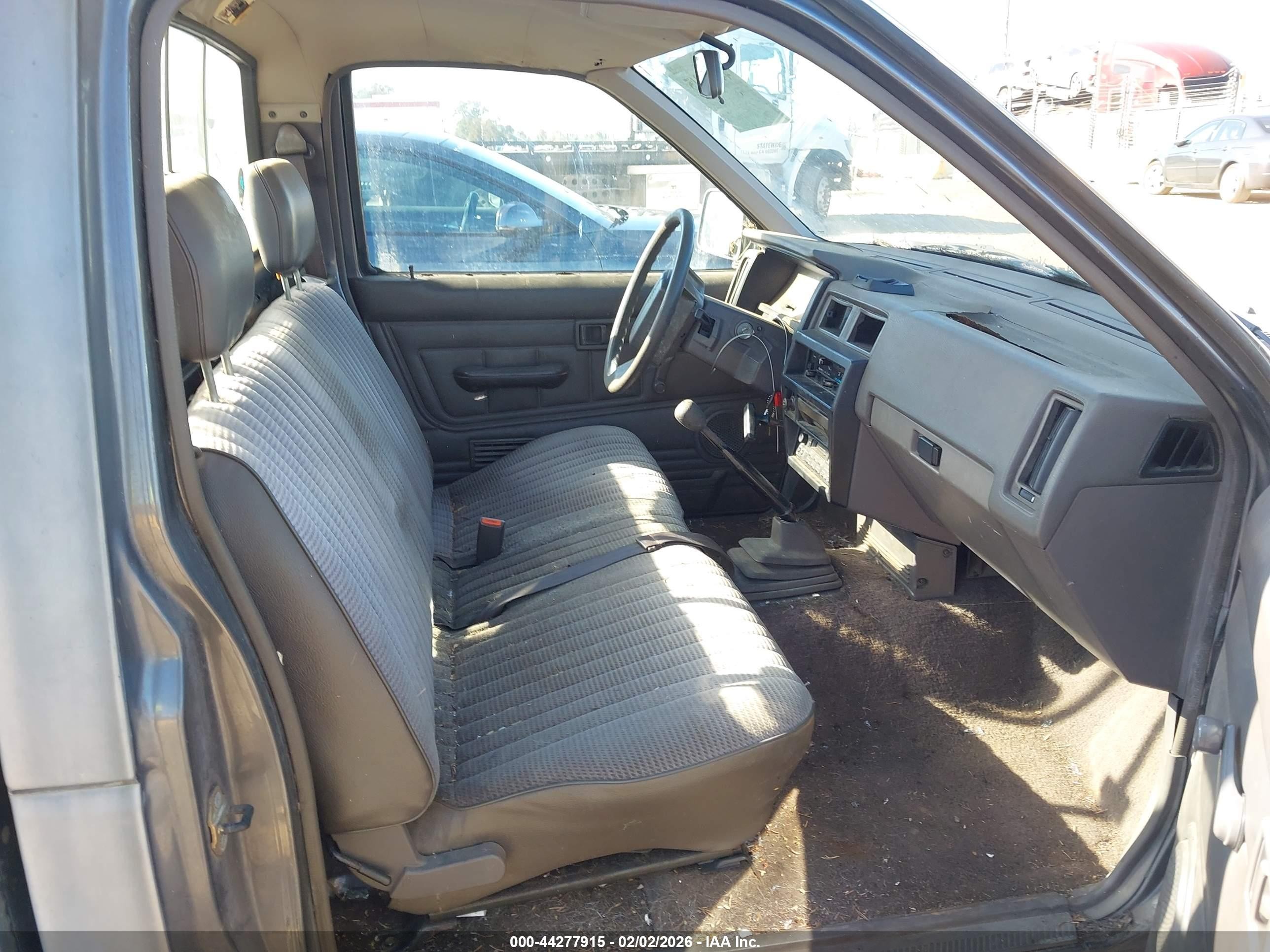 1991 Nissan Truck Short Wheelbase Gray vin: 1N6SD11S7MC390454