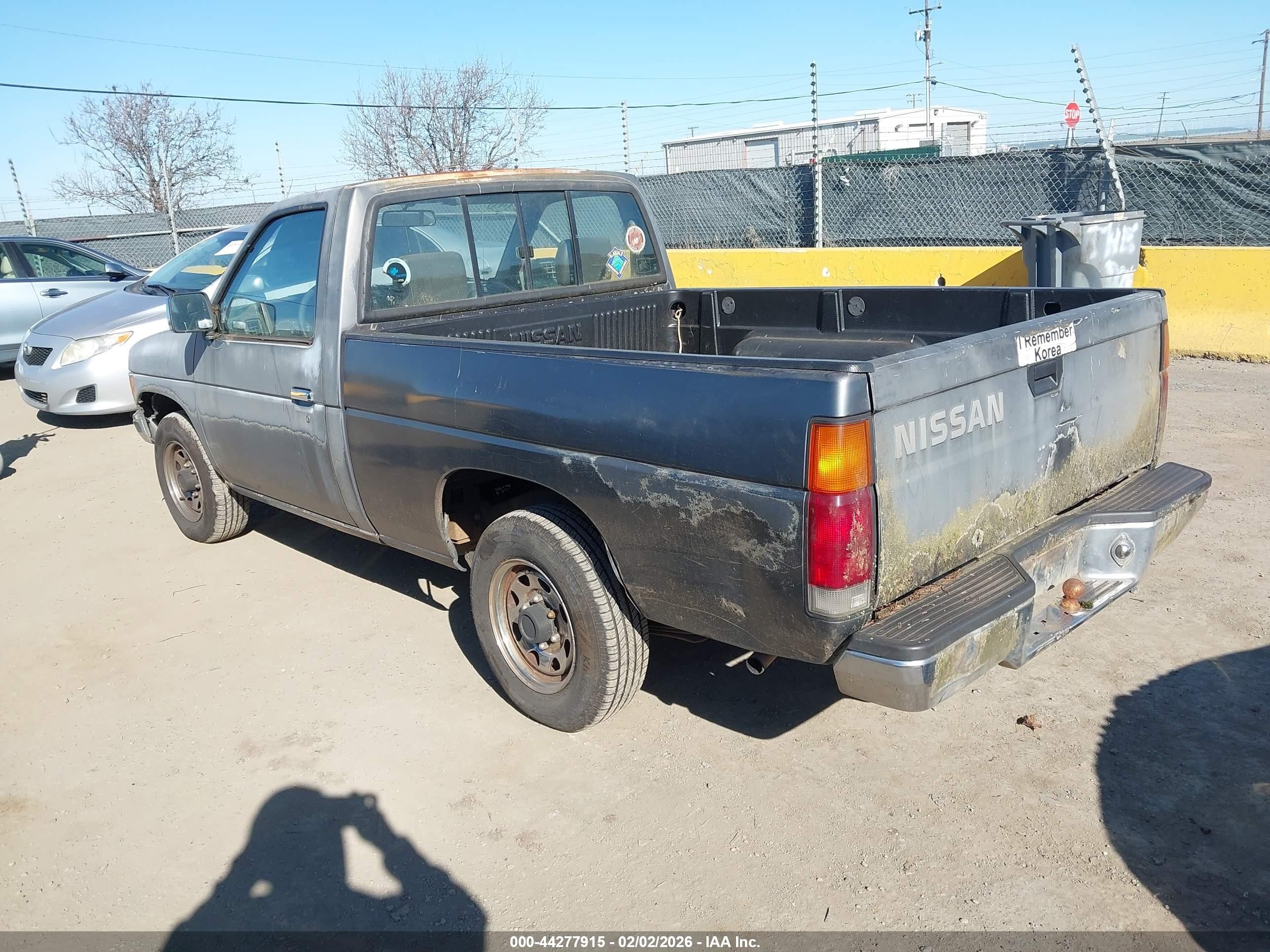 1991 Nissan Truck Short Wheelbase Gray vin: 1N6SD11S7MC390454