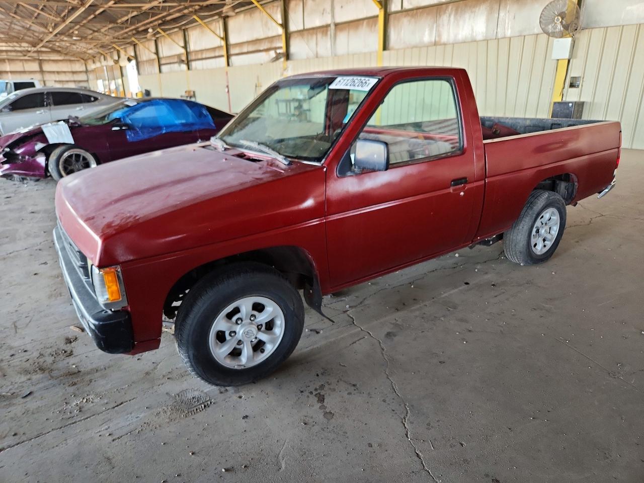 1993 Nissan Truck Short Wheelbase Red vin: 1N6SD11S7PC315452
