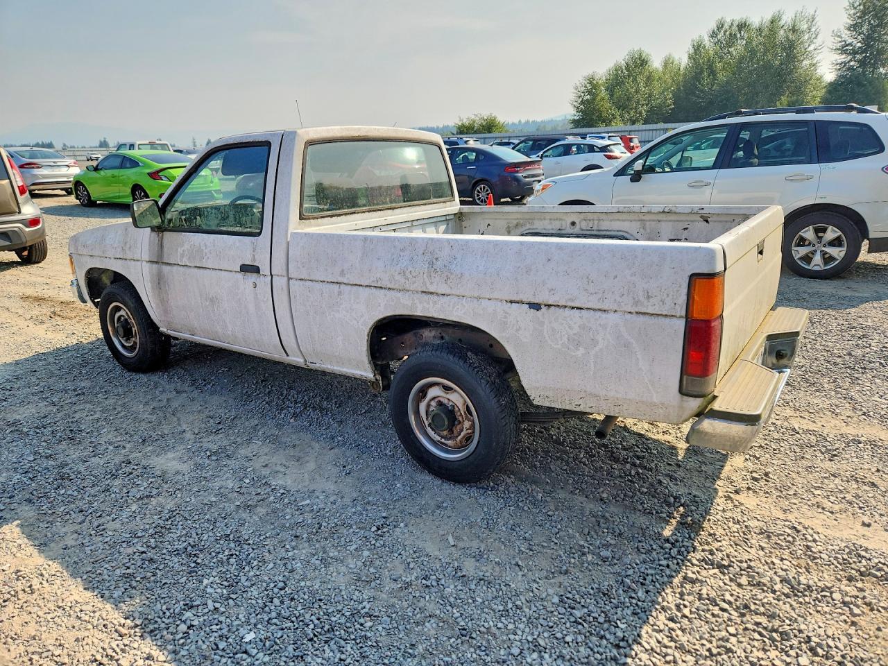1993 Nissan Truck Short Wheelbase White vin: 1N6SD11S7PC328007
