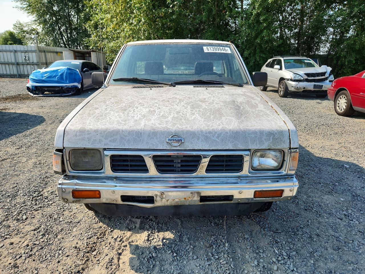 1993 Nissan Truck Short Wheelbase White vin: 1N6SD11S7PC328007
