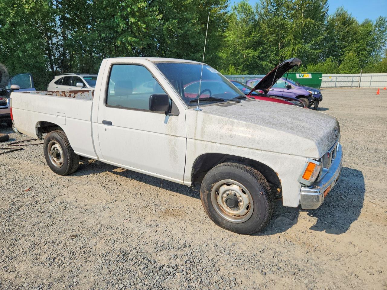 1993 Nissan Truck Short Wheelbase White vin: 1N6SD11S7PC328007