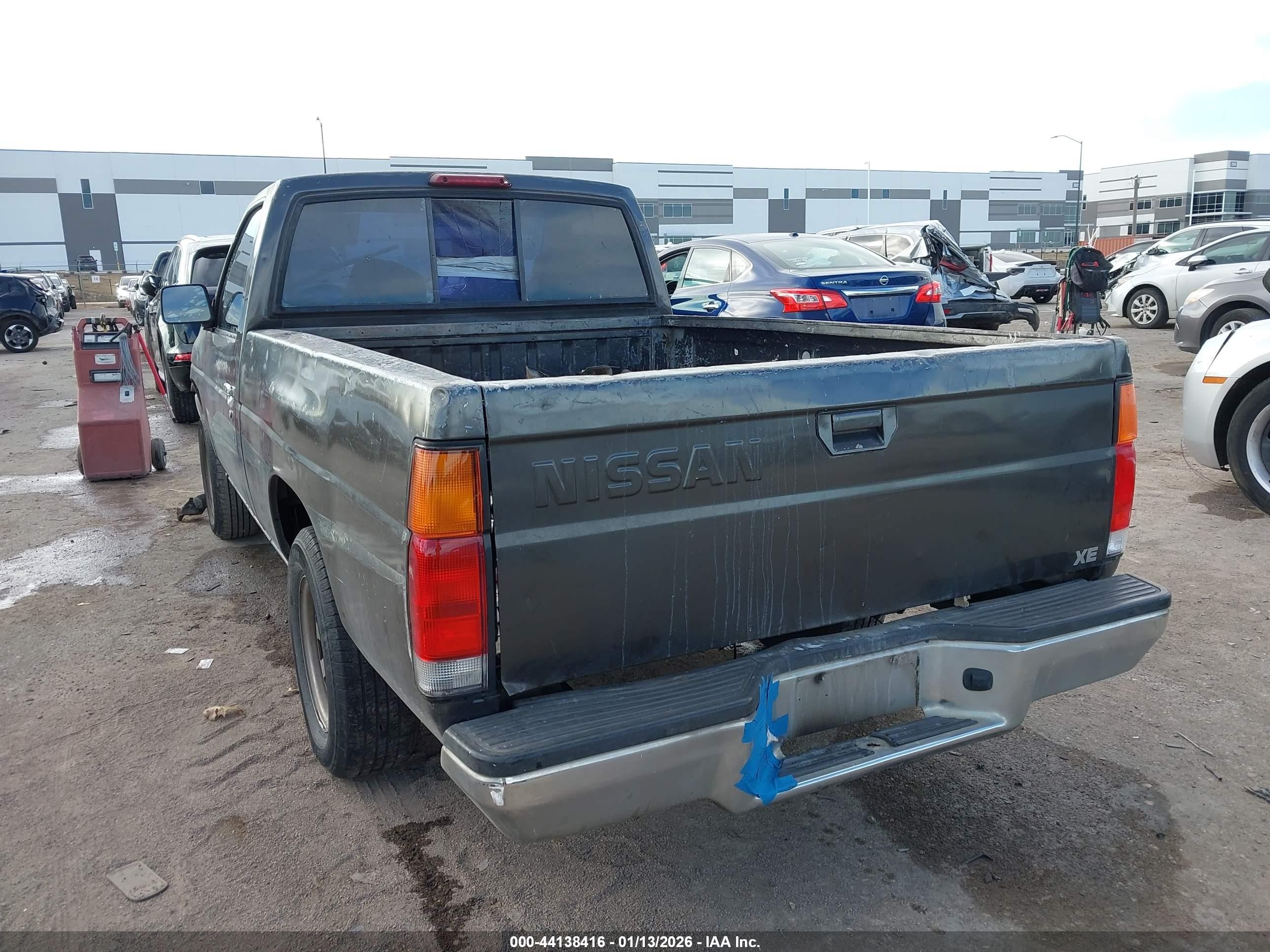 1995 Nissan Truck E/xe Gray vin: 1N6SD11S7SC401191