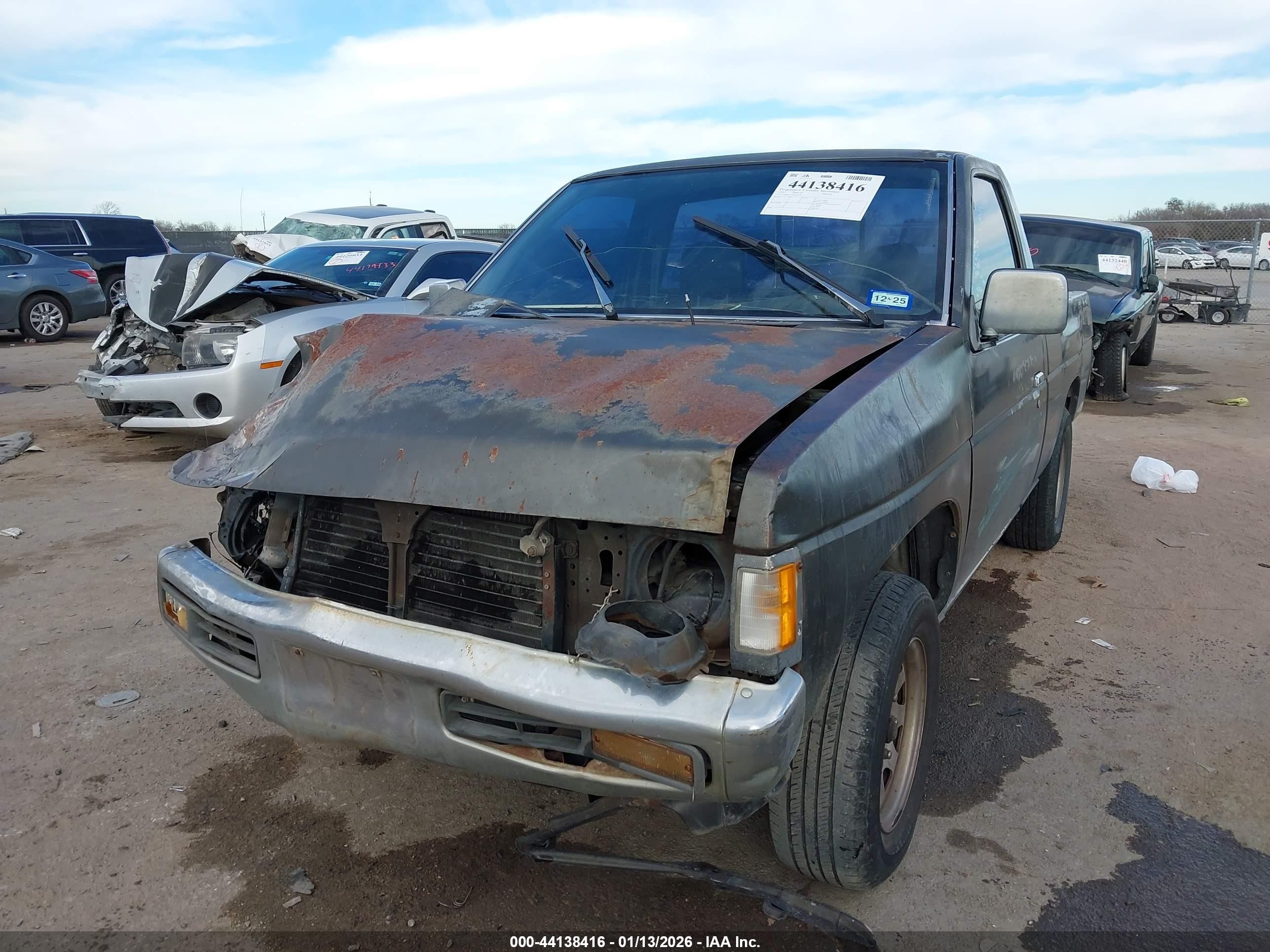 1995 Nissan Truck E/xe Gray vin: 1N6SD11S7SC401191