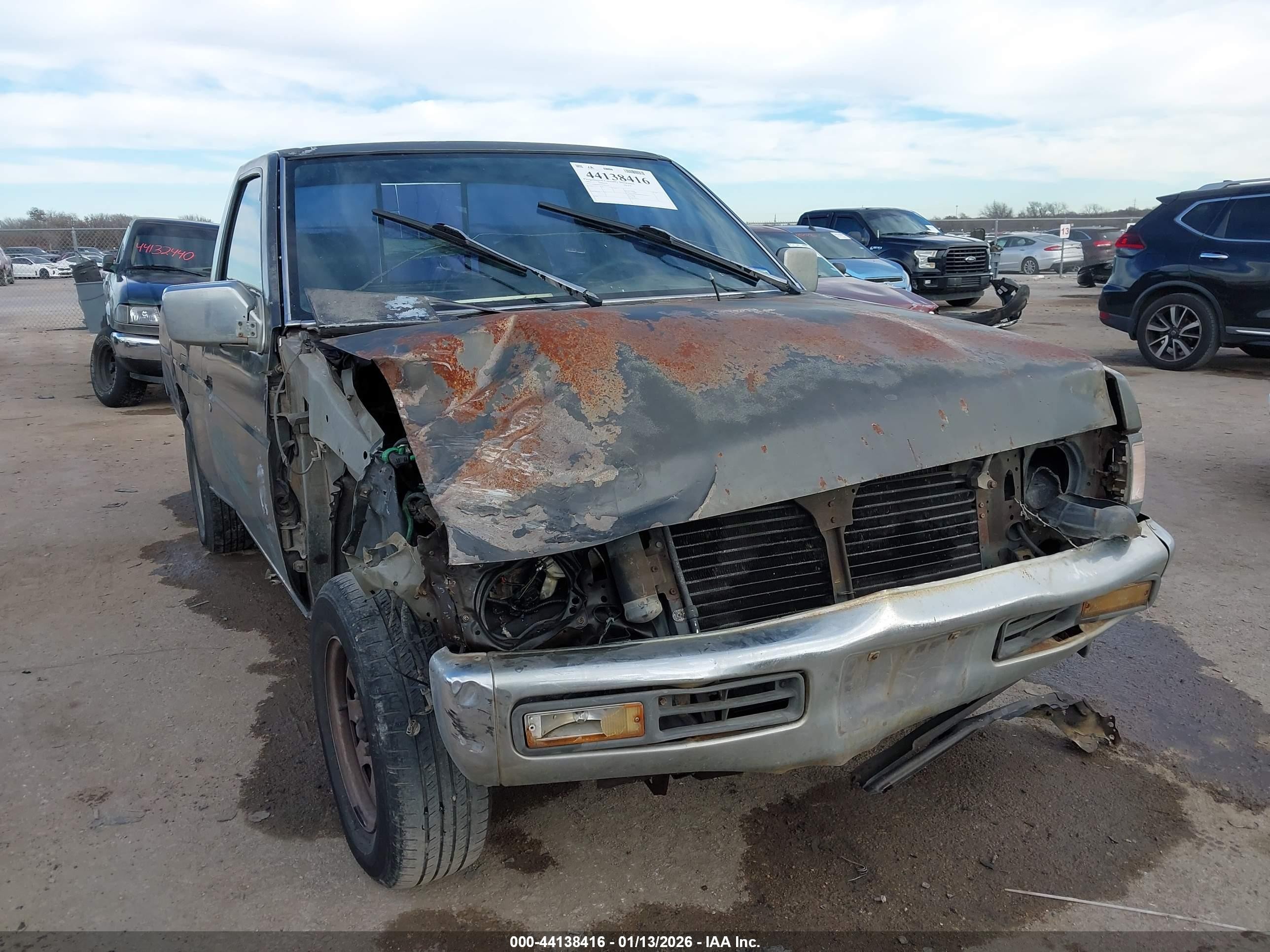 1995 Nissan Truck E/xe Gray vin: 1N6SD11S7SC401191