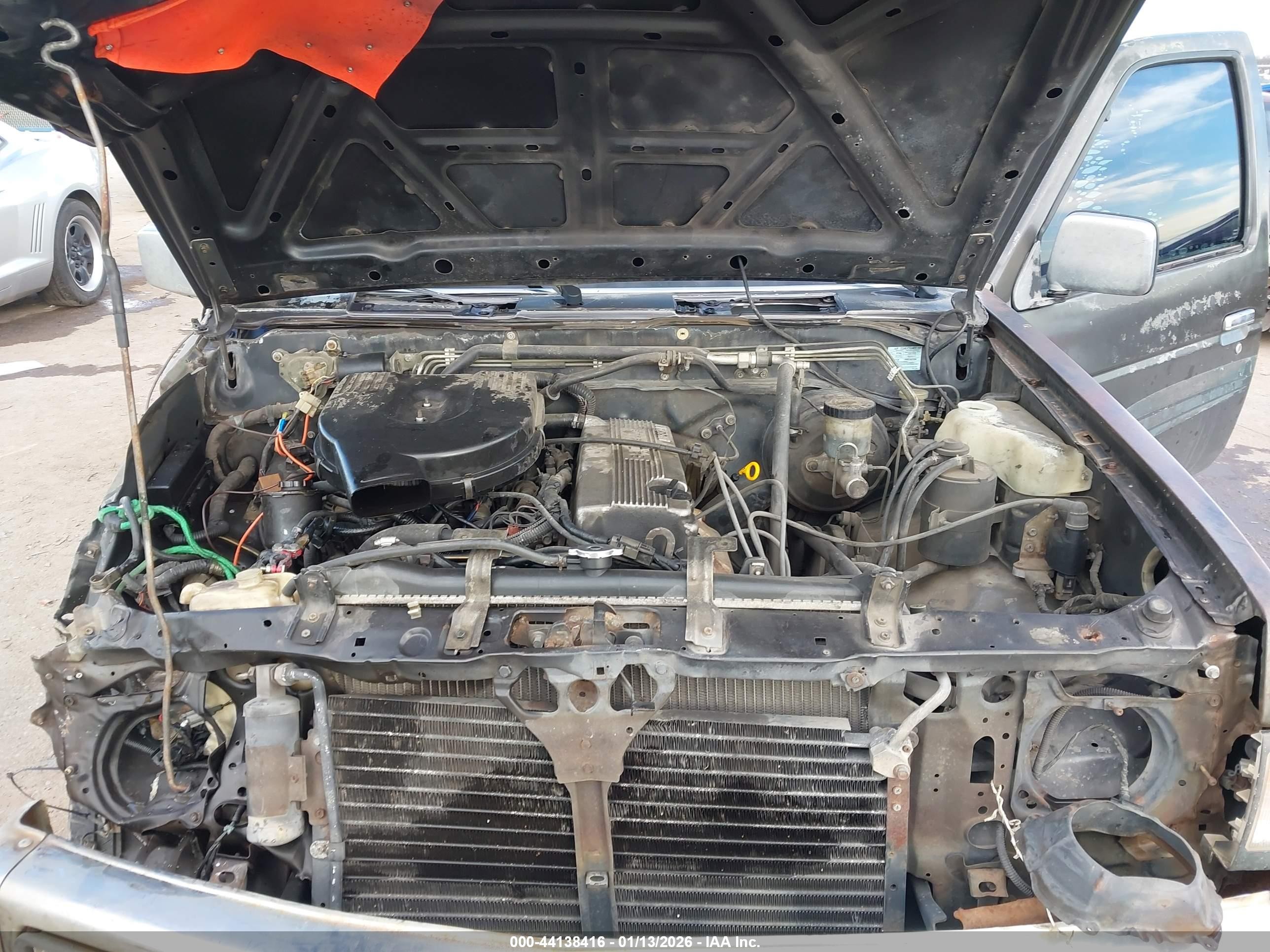 1995 Nissan Truck E/xe Gray vin: 1N6SD11S7SC401191