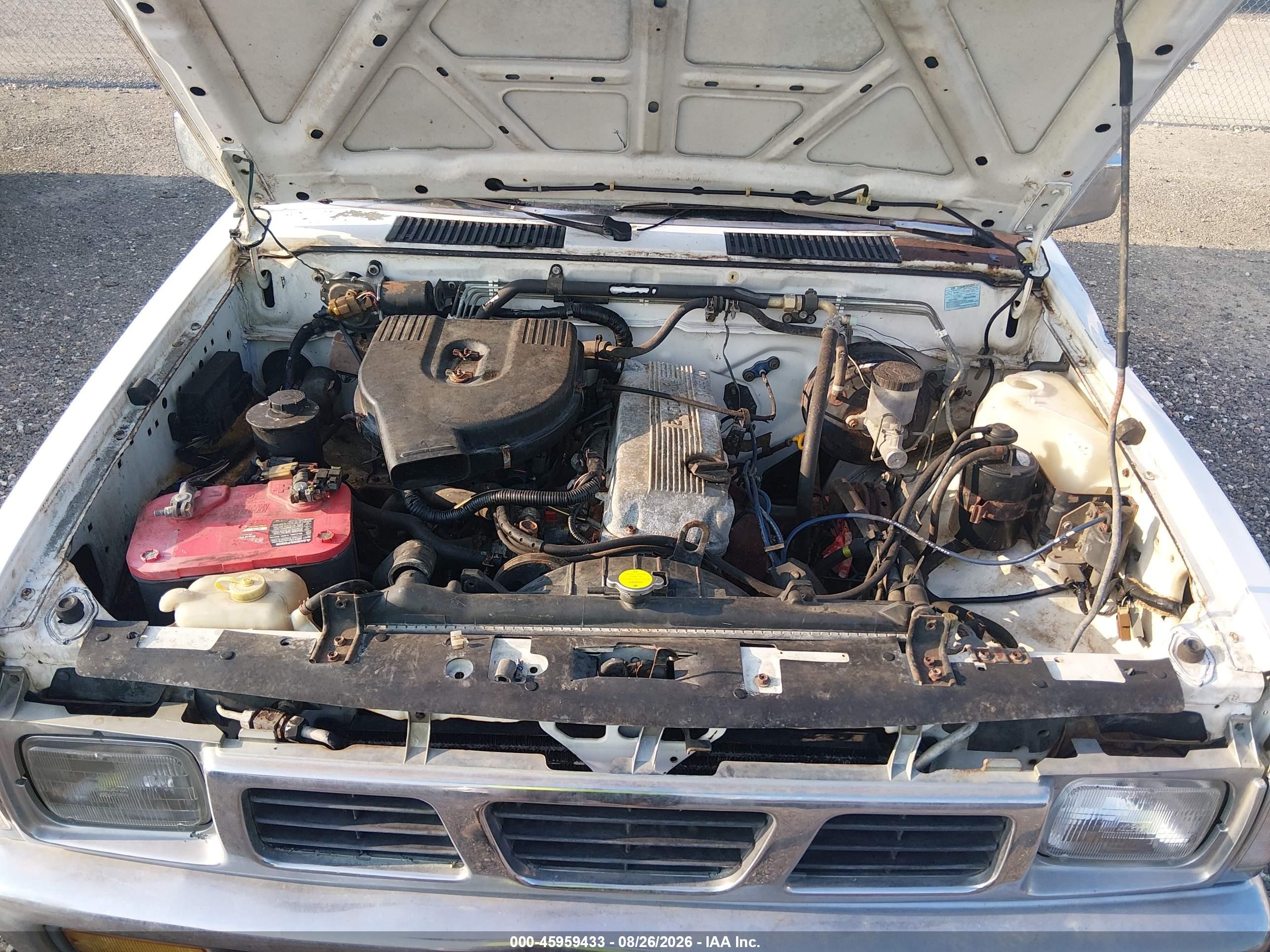 1995 Nissan Truck E/xe White vin: 1N6SD11S7SC459561