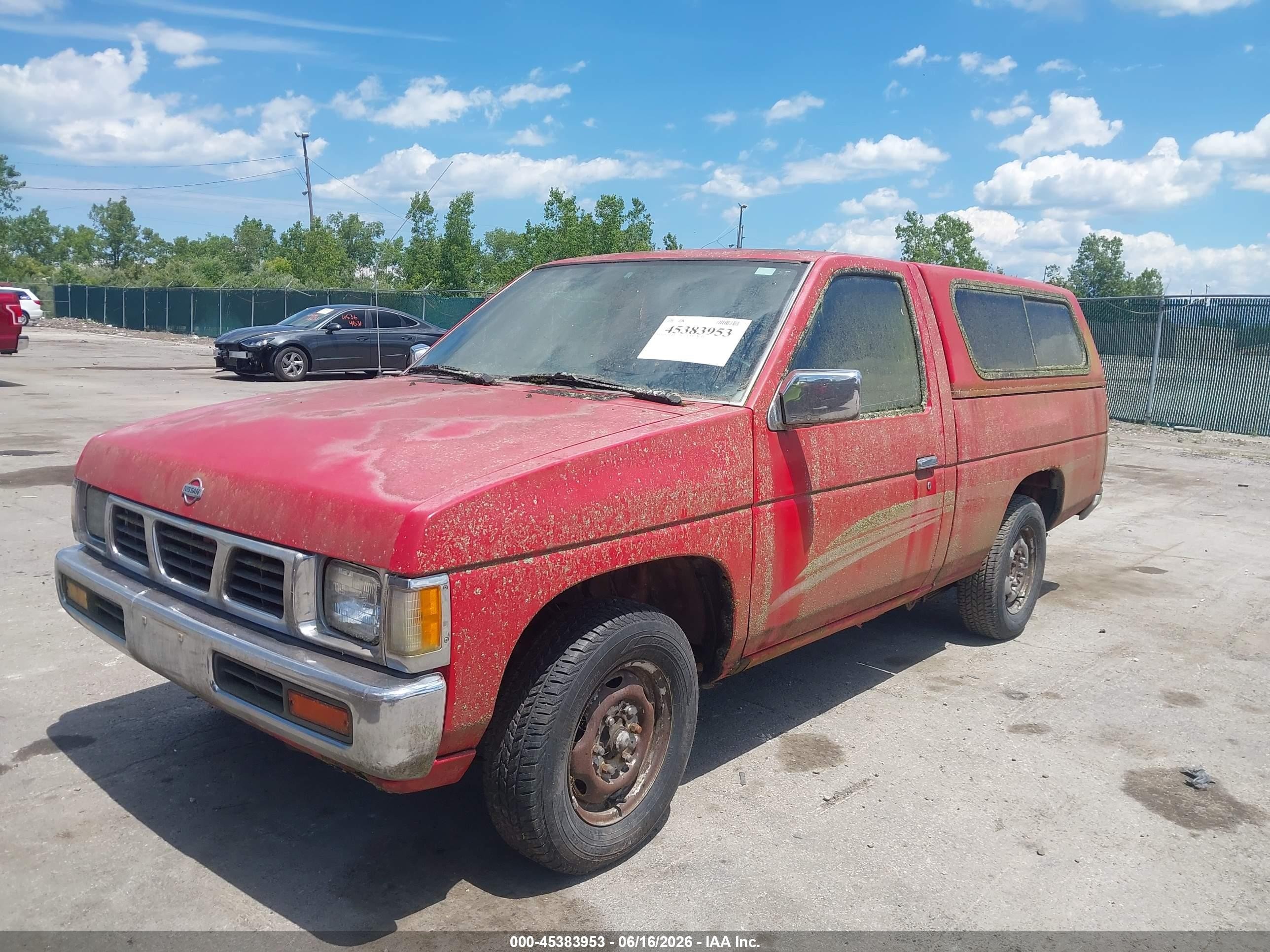 1995 Nissan Truck E/xe Красный vin: 1N6SD11S7SC462556
