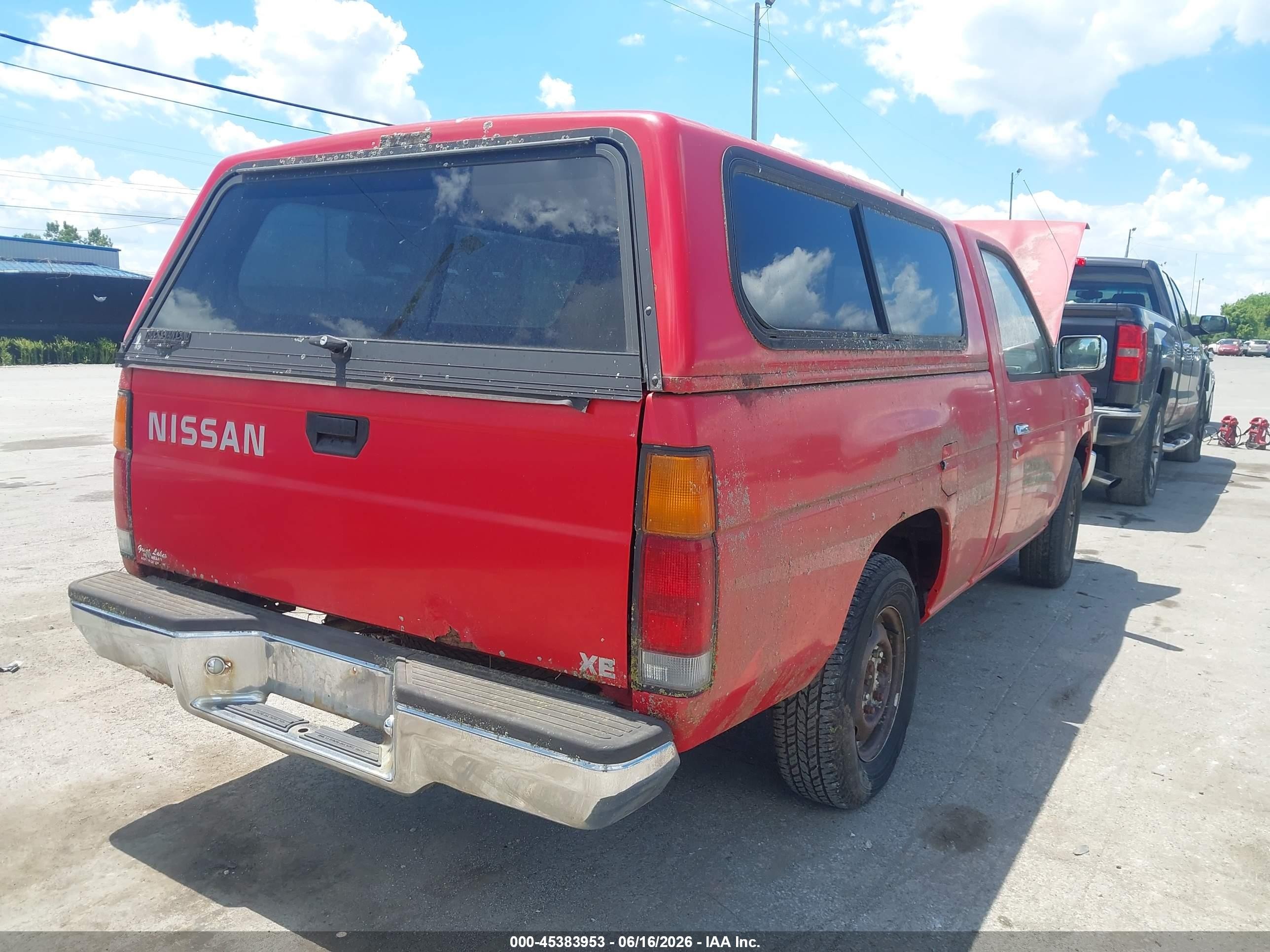 1995 Nissan Truck E/xe Красный vin: 1N6SD11S7SC462556