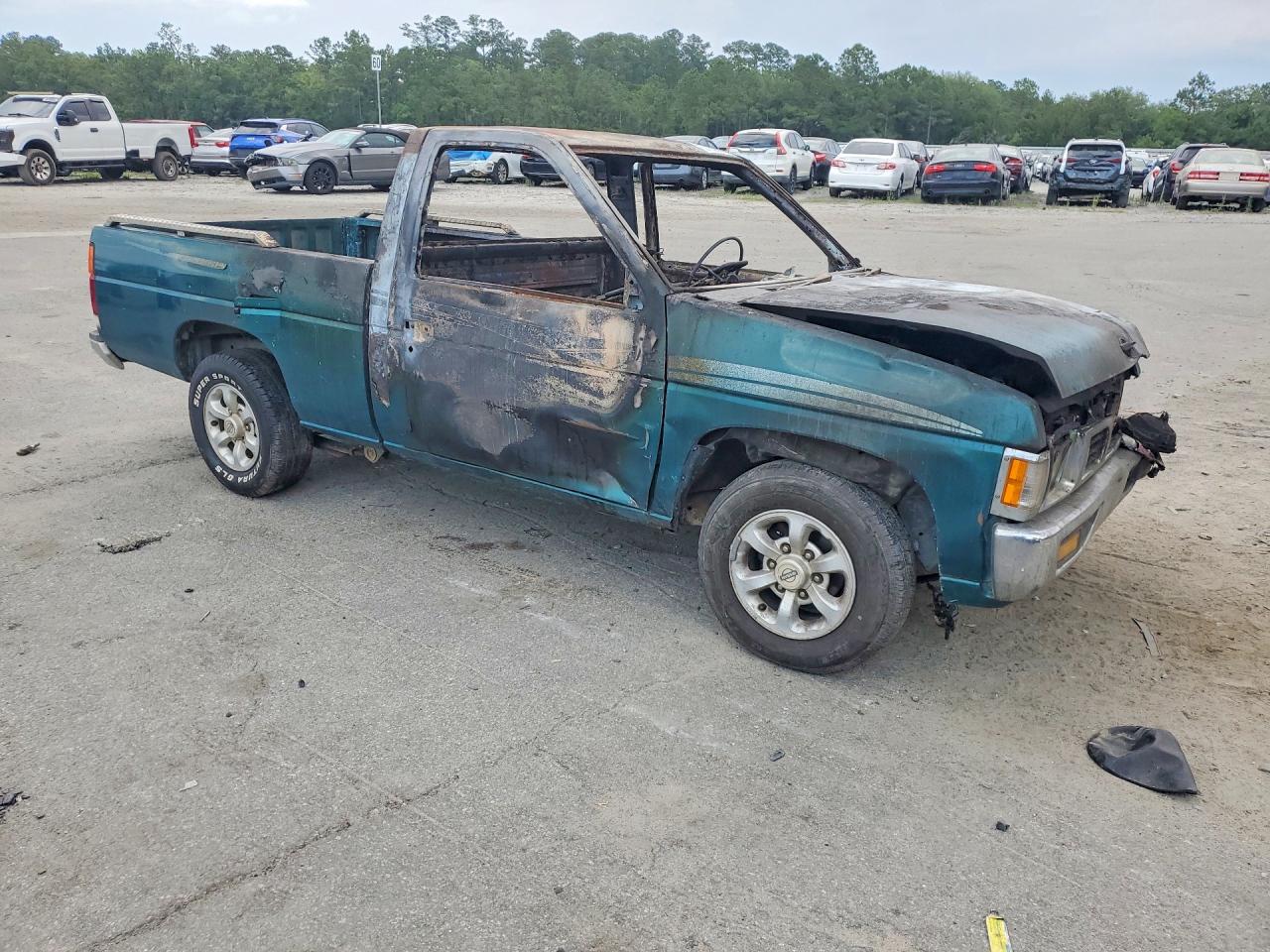 1996 Nissan Truck Base Green vin: 1N6SD11S7TC329734