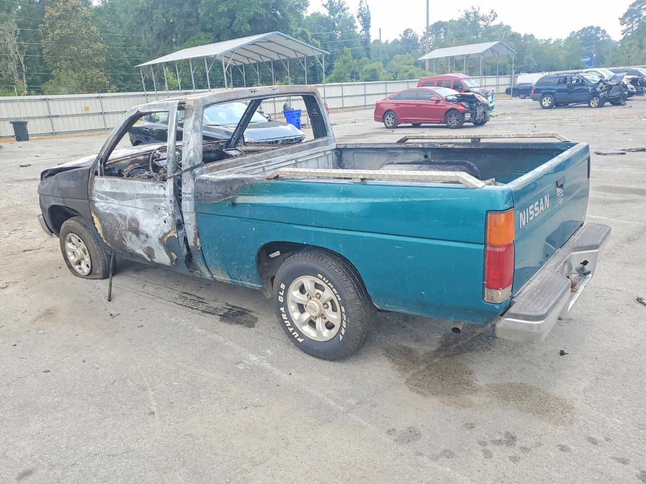 1996 Nissan Truck Base Green vin: 1N6SD11S7TC329734