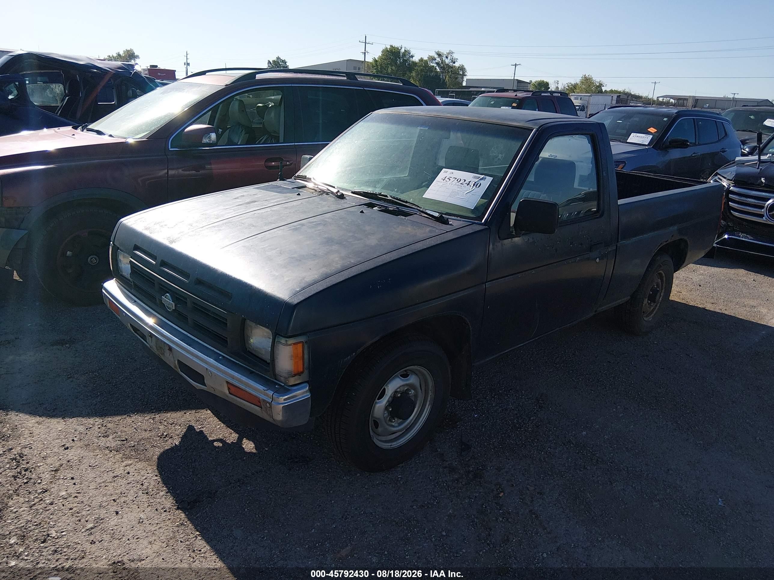 1991 Nissan Truck Short Wheelbase Purple vin: 1N6SD11S8MC344633