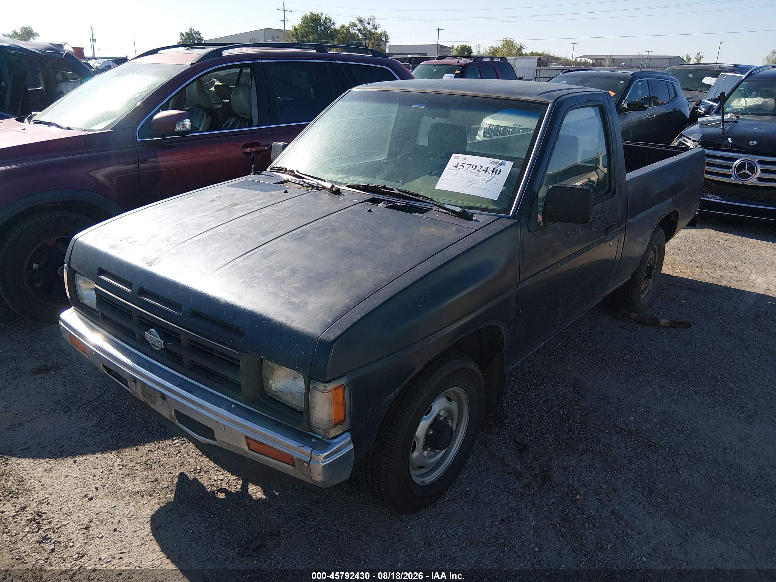 1991 Nissan Truck Short Wheelbase Purple vin: 1N6SD11S8MC344633