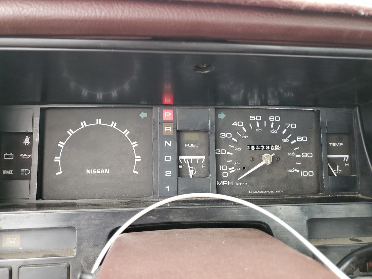 1991 Nissan Truck Short Wheelbase Red vin: 1N6SD11S8MC391807