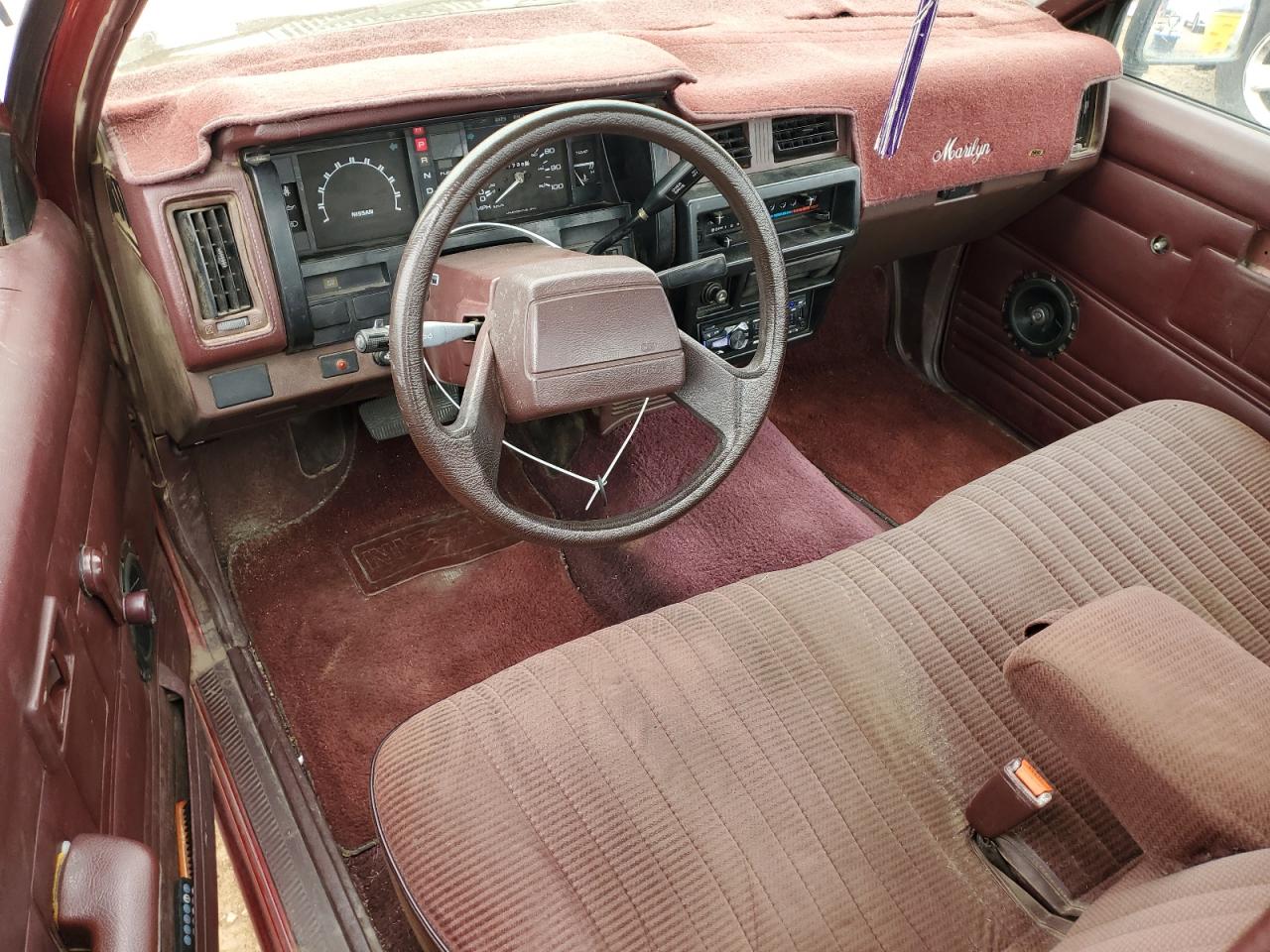 1991 Nissan Truck Short Wheelbase Red vin: 1N6SD11S8MC391807