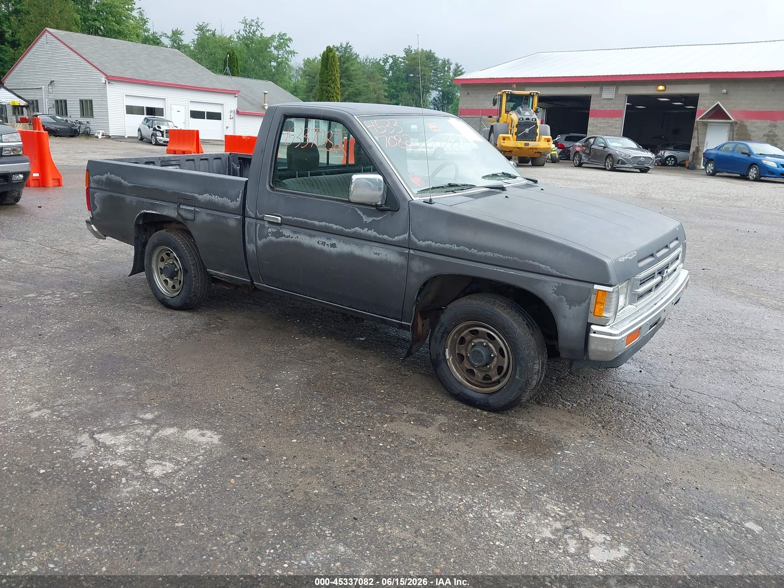 1991 Nissan Truck Short Wheelbase Gray vin: 1N6SD11S8MC409965