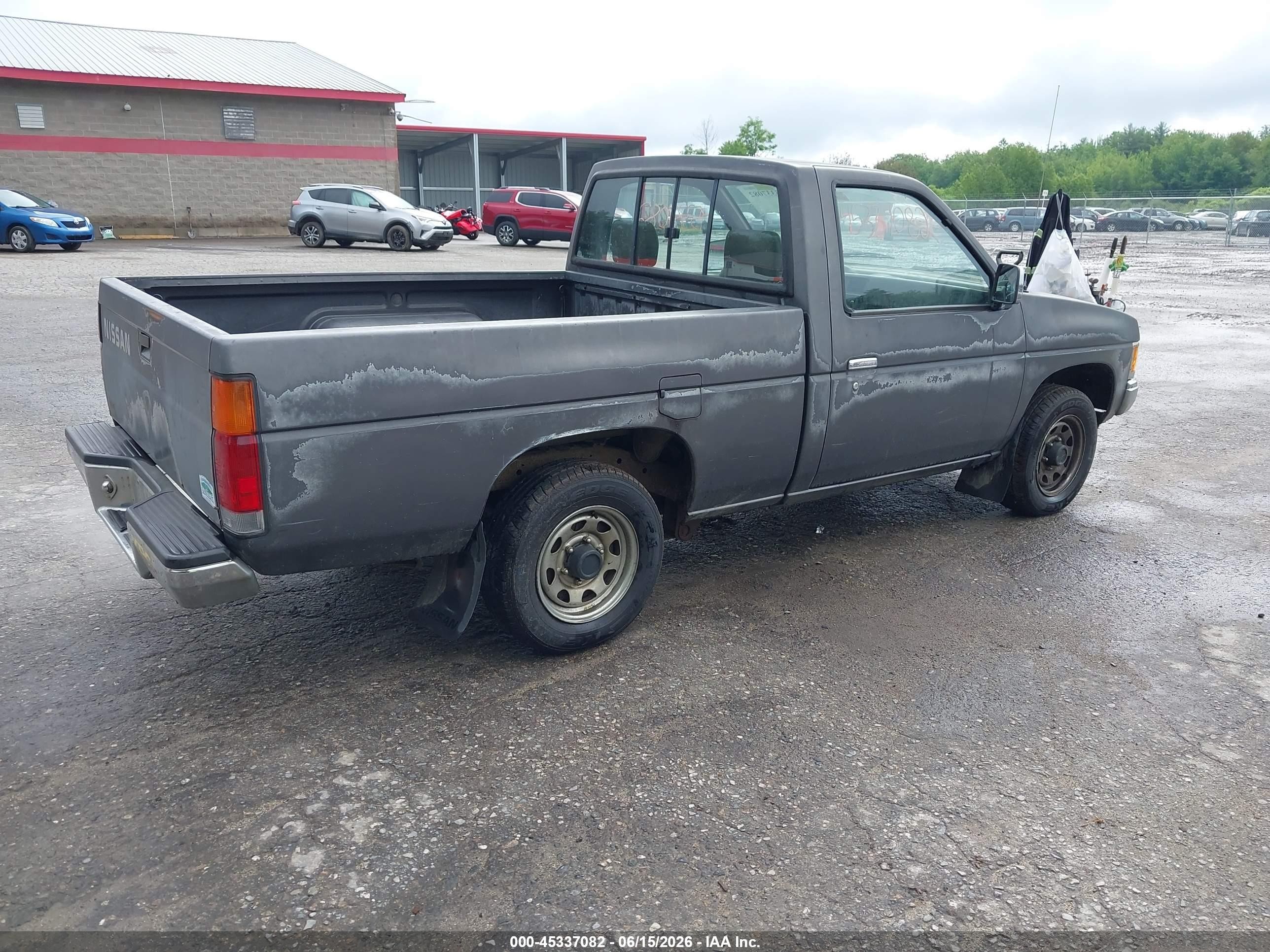 1991 Nissan Truck Short Wheelbase Gray vin: 1N6SD11S8MC409965