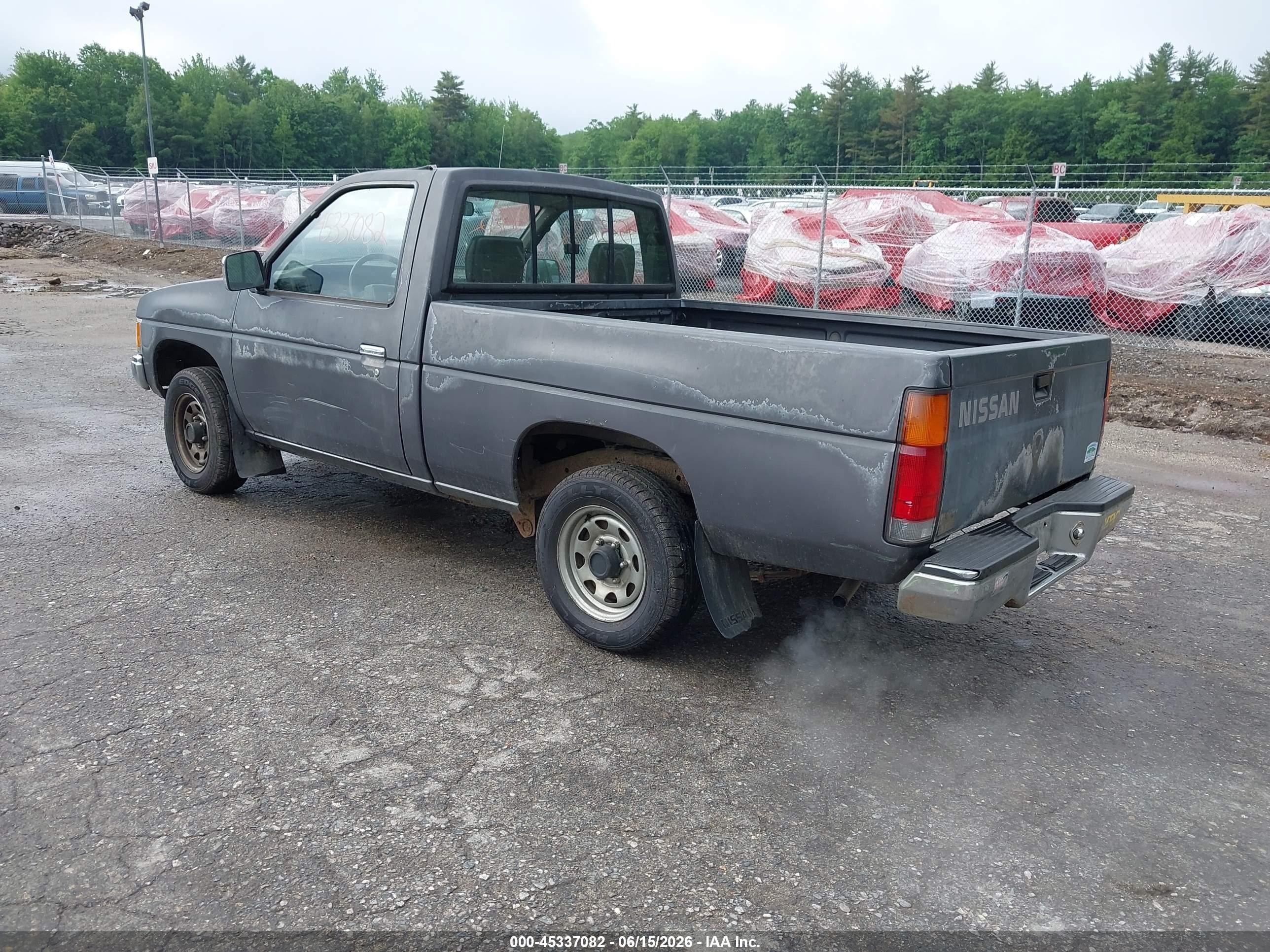 1991 Nissan Truck Short Wheelbase Gray vin: 1N6SD11S8MC409965