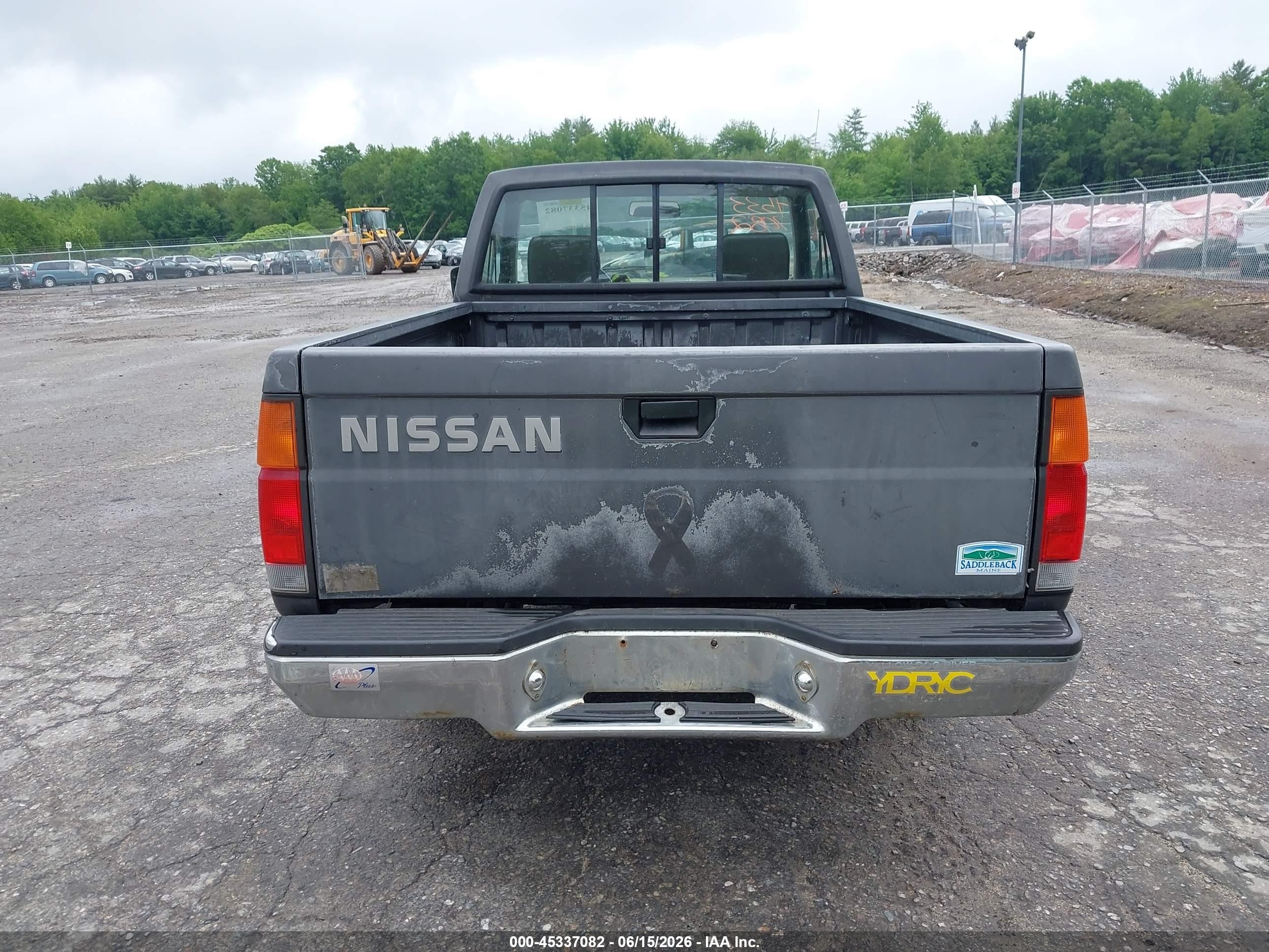 1991 Nissan Truck Short Wheelbase Gray vin: 1N6SD11S8MC409965