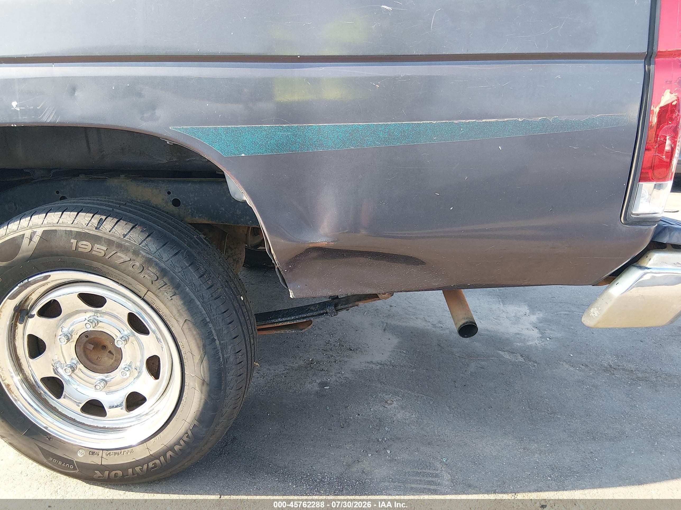 1995 Nissan Truck E/xe Черный vin: 1N6SD11S8SC409011